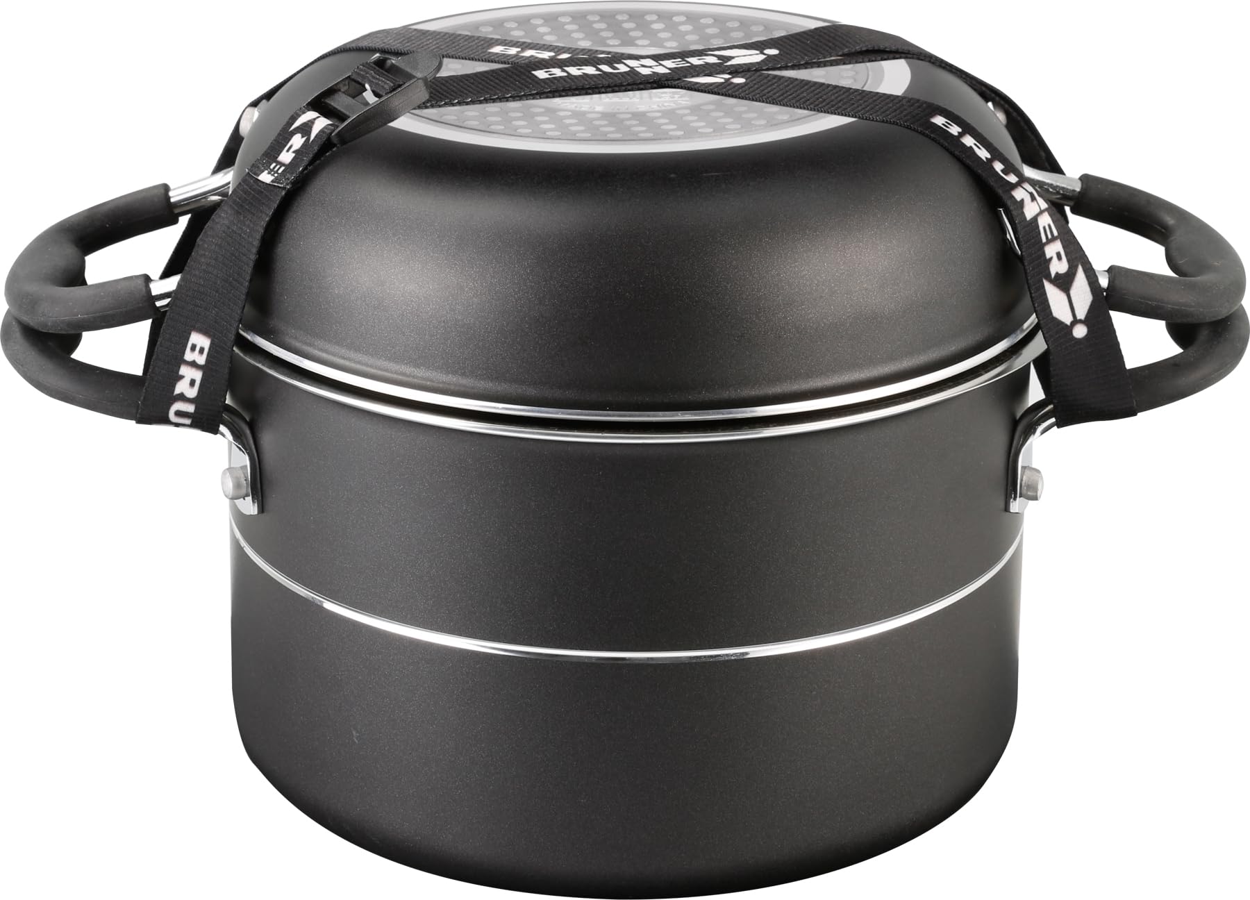 Brunner set cucina alluminio 3 pezzi 4L campeggio