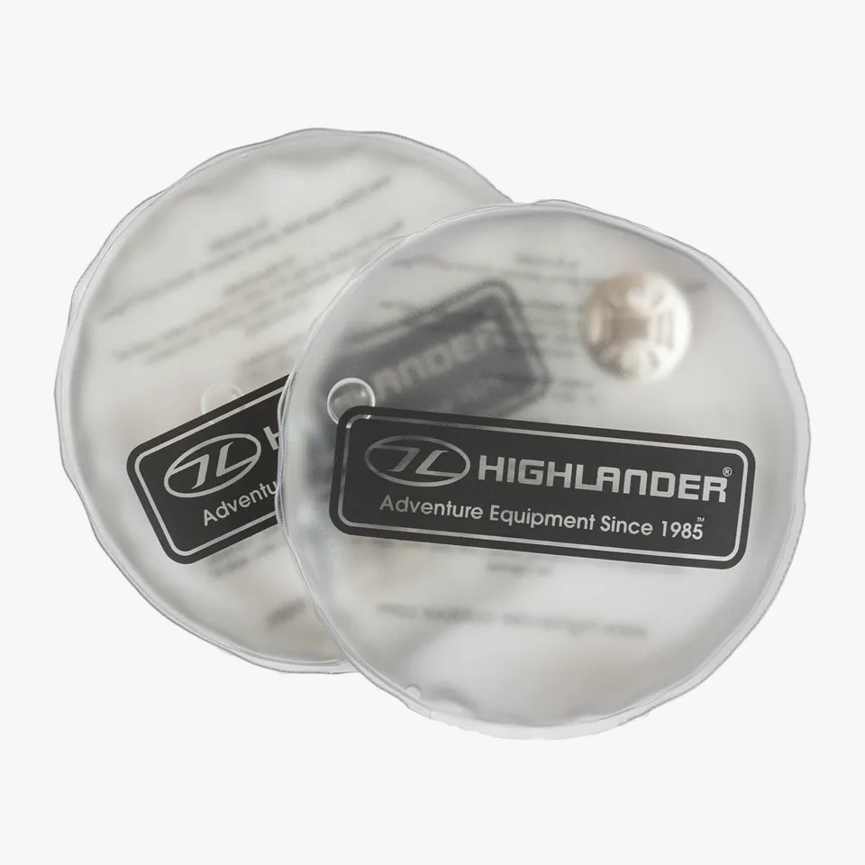Highlander scaldamani ricaricabili 2 pezzi