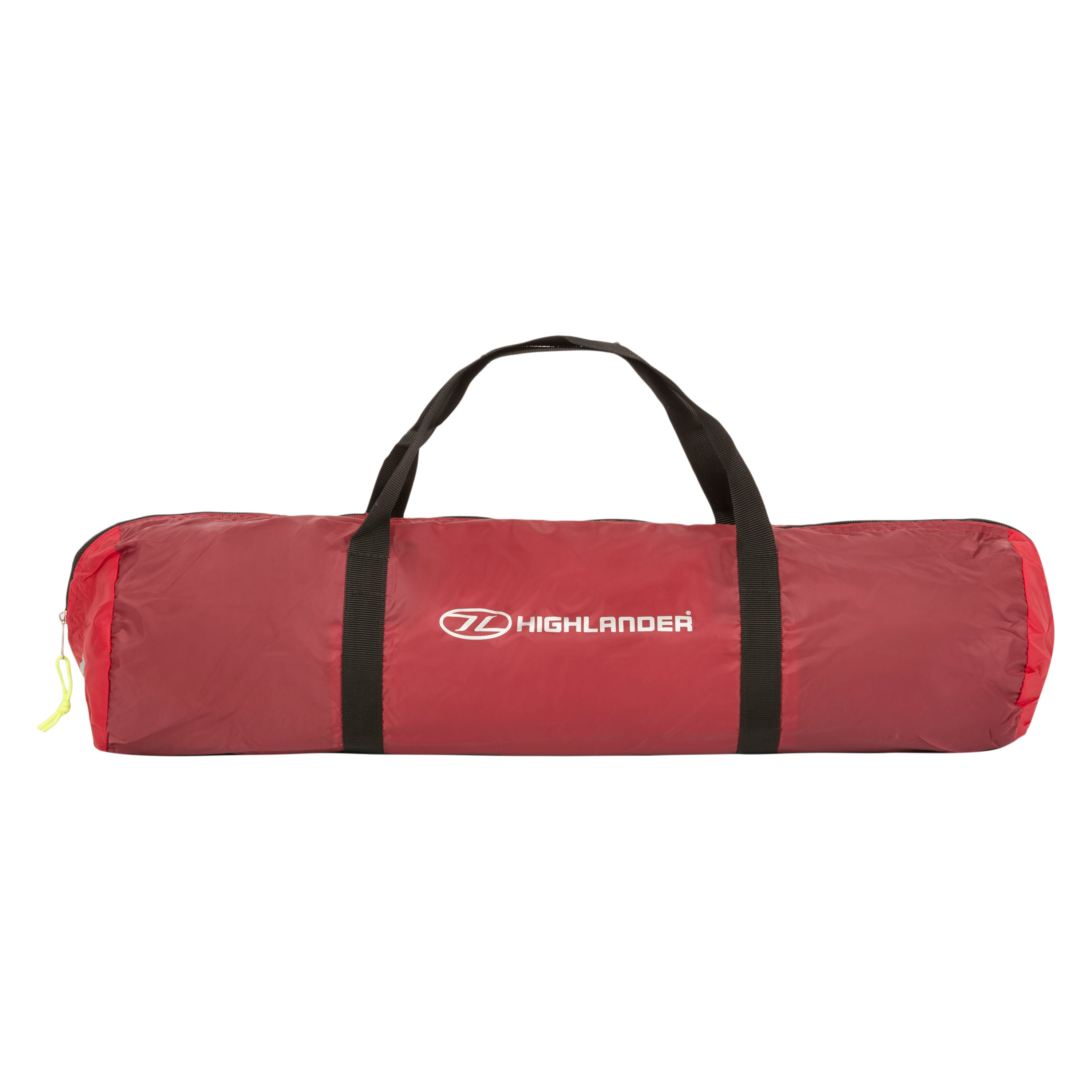 Highlander Birch tenda 3 posti con veranda rossa