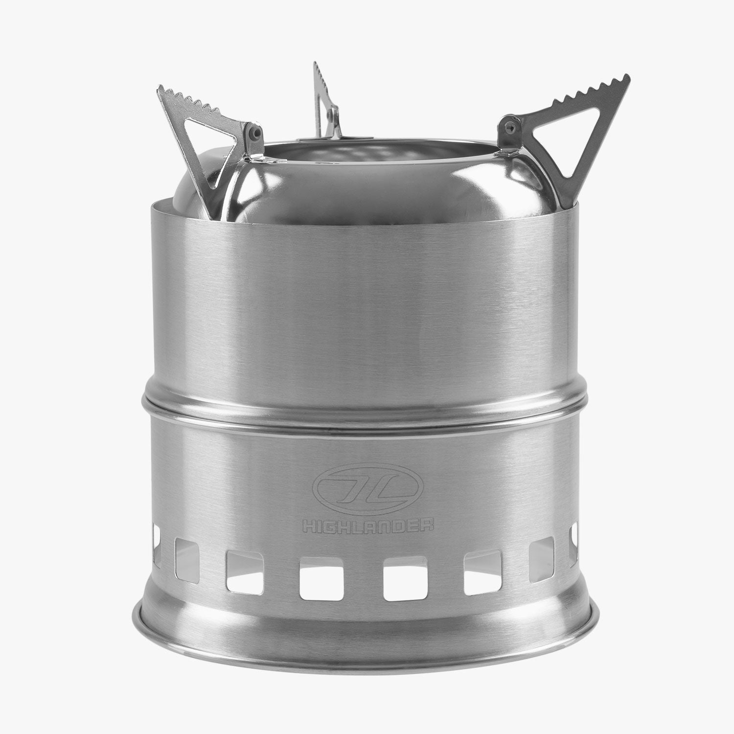 Highlander Cabar fornello legna acciaio 380g