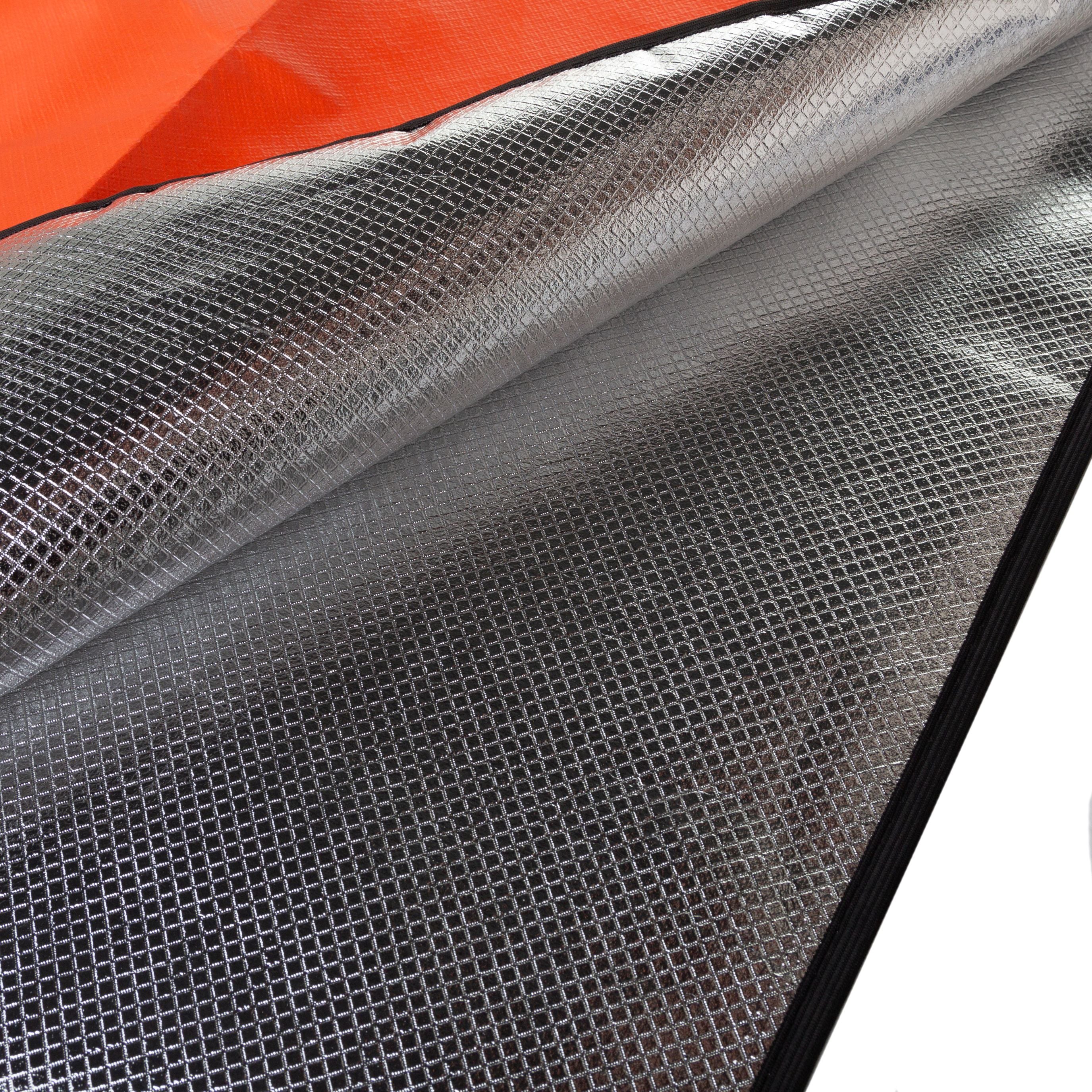 Trekmates Thermo Blanket coperta termica arancione emergenza