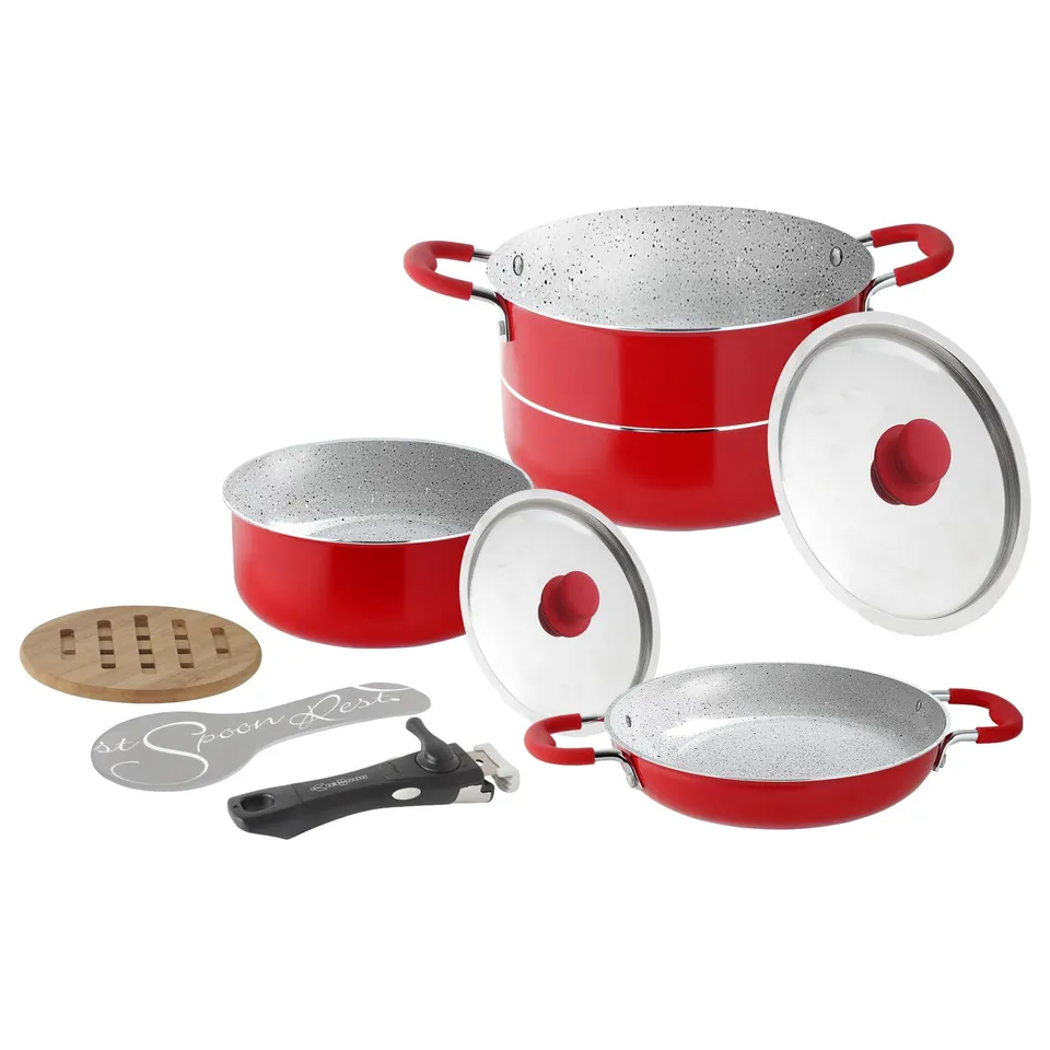 Brunner Cosmic 8+2 Ø22 set pentole 10 pezzi ceramica