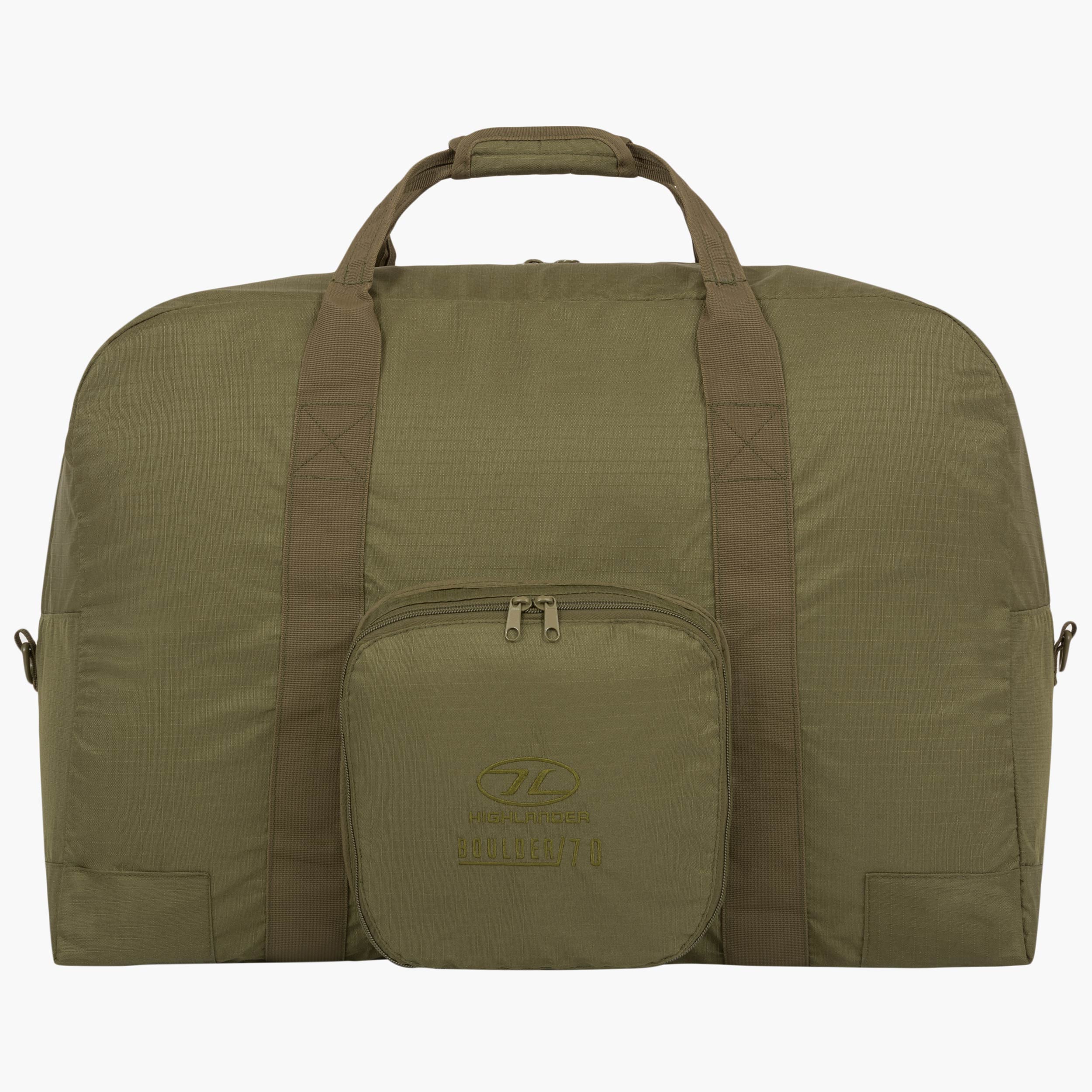 Highlander Boulder Borsone 70L Nero Ripstop