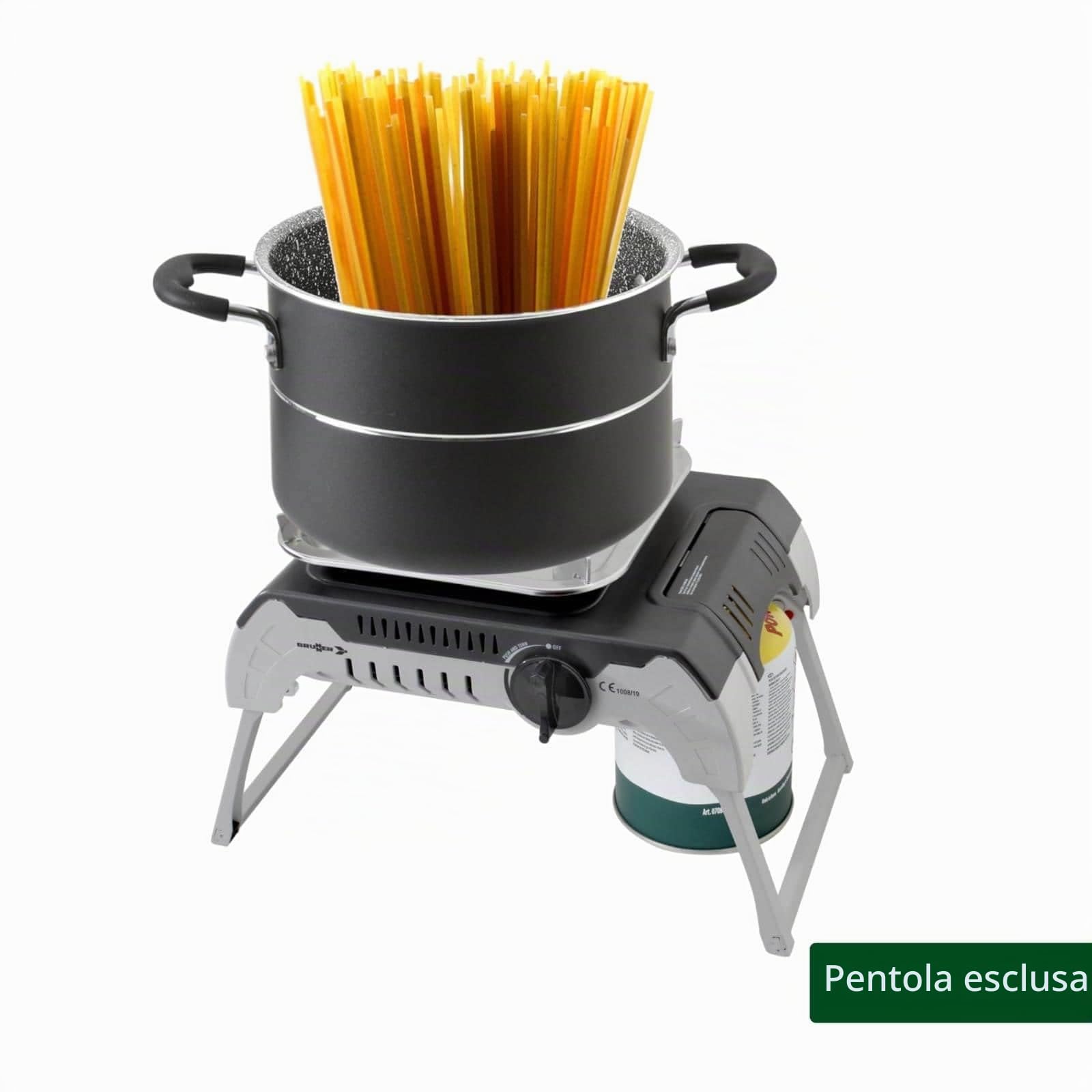 Brunner Devil 450 fornello gas campeggio 2,4 kW valigetta
