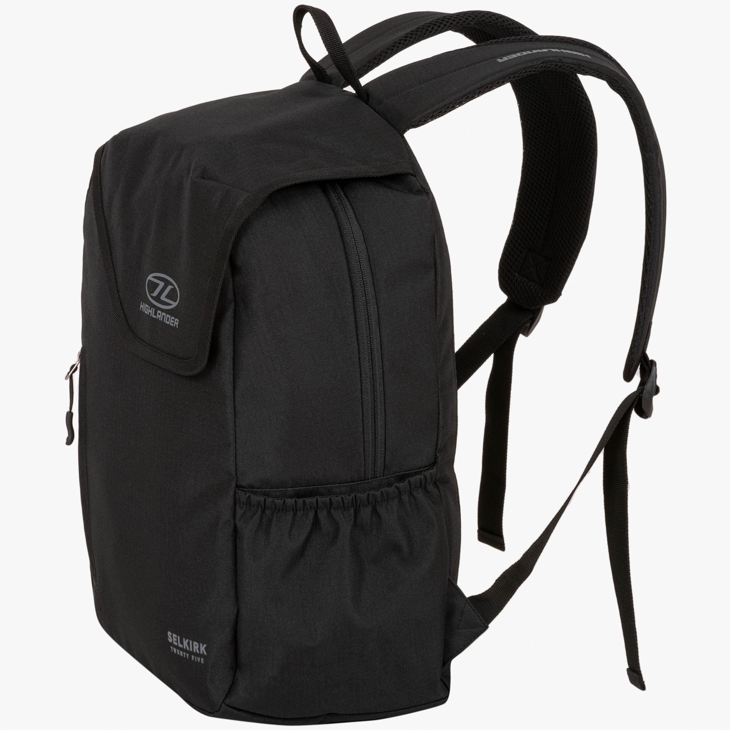 Highlander Survival Selkirk zaino 25L nero giornaliero