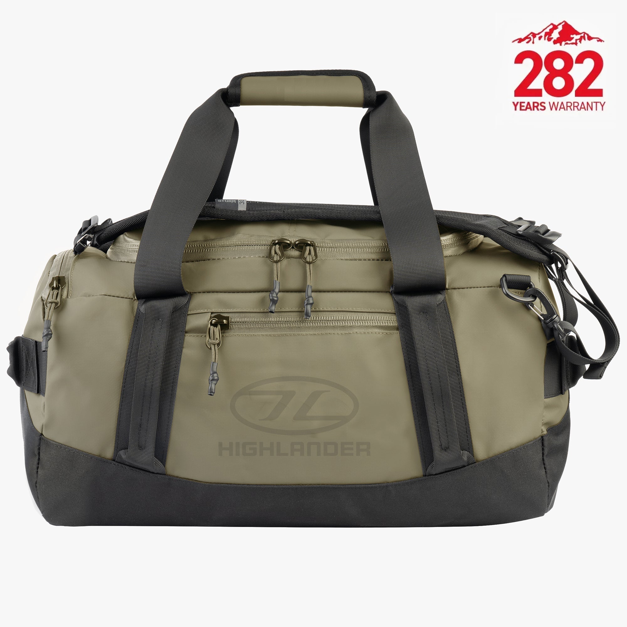 Highlander Survival Hauler 30L borsone nero impermeabile