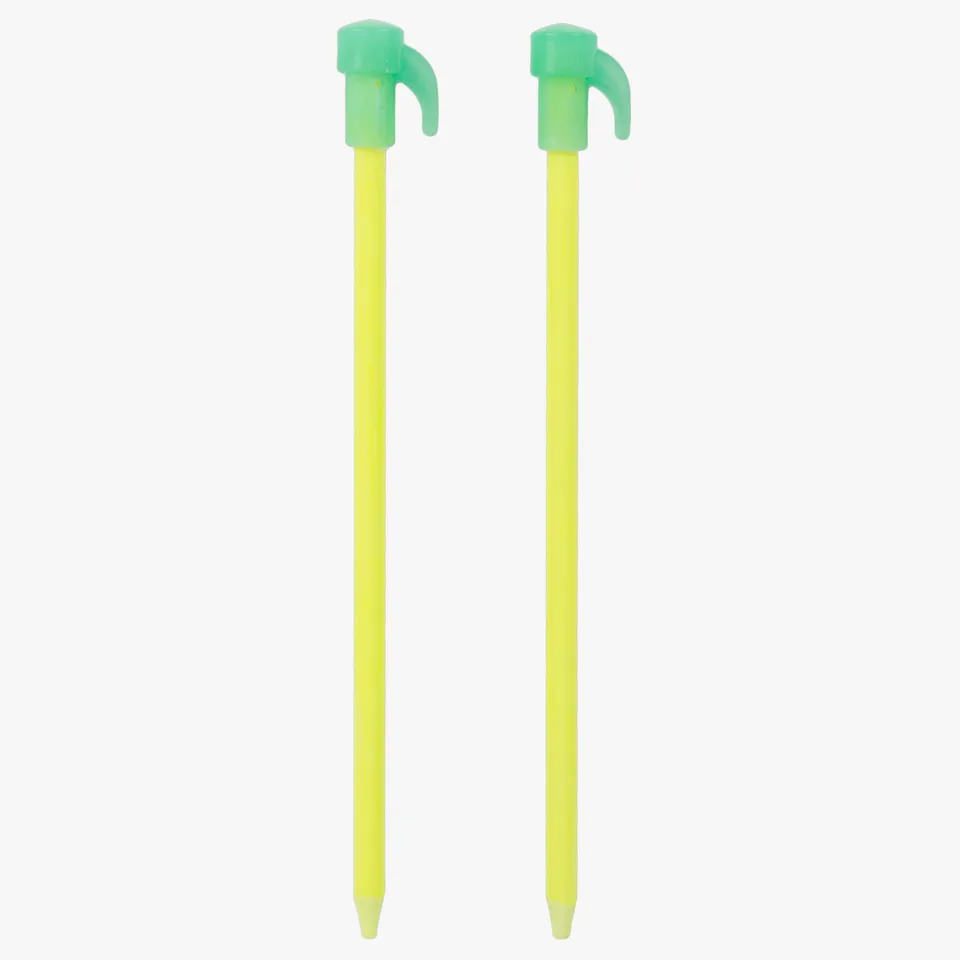 Highlander Fluorescent picchetti tenda 20cm 6 pezzi gialli