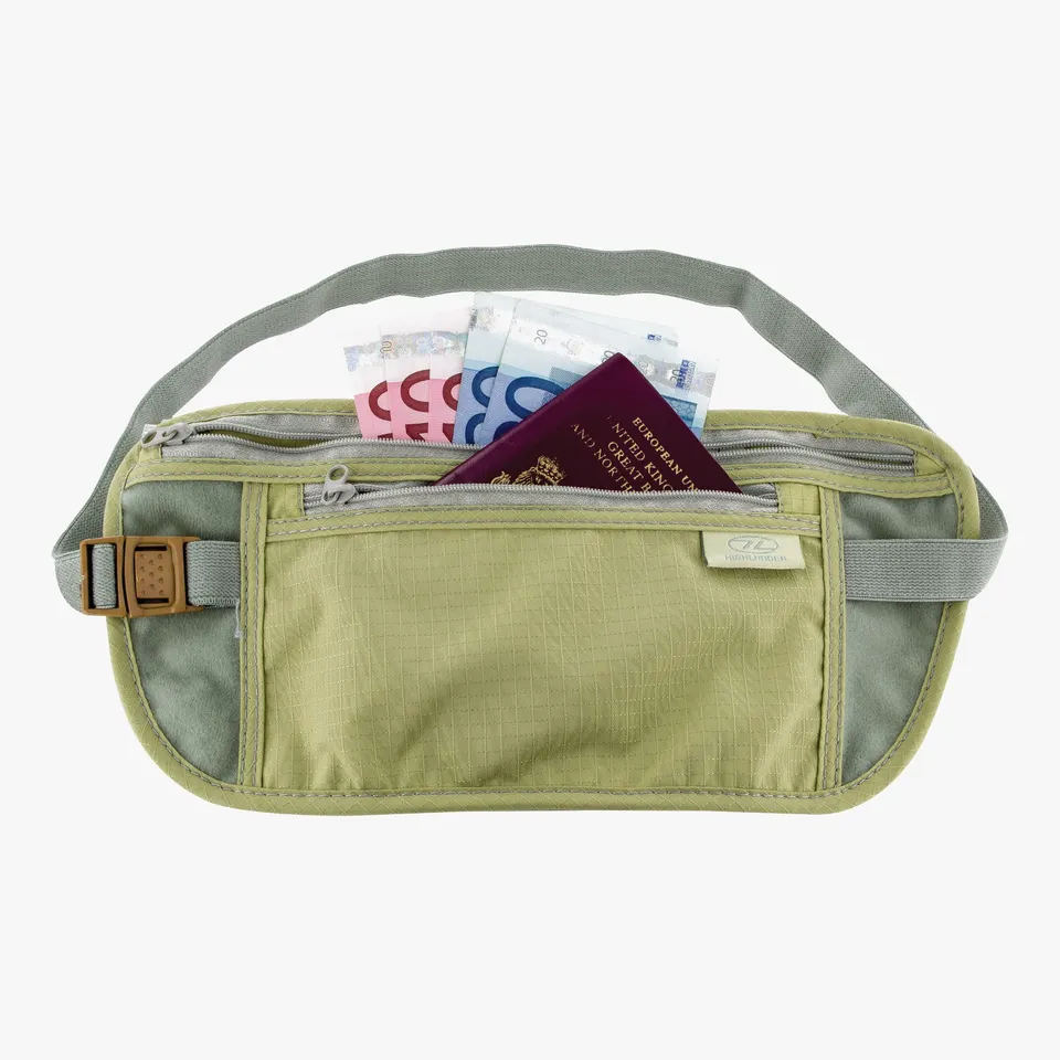 Highlander Double Pocket cintura portasoldi da viaggio nascosta