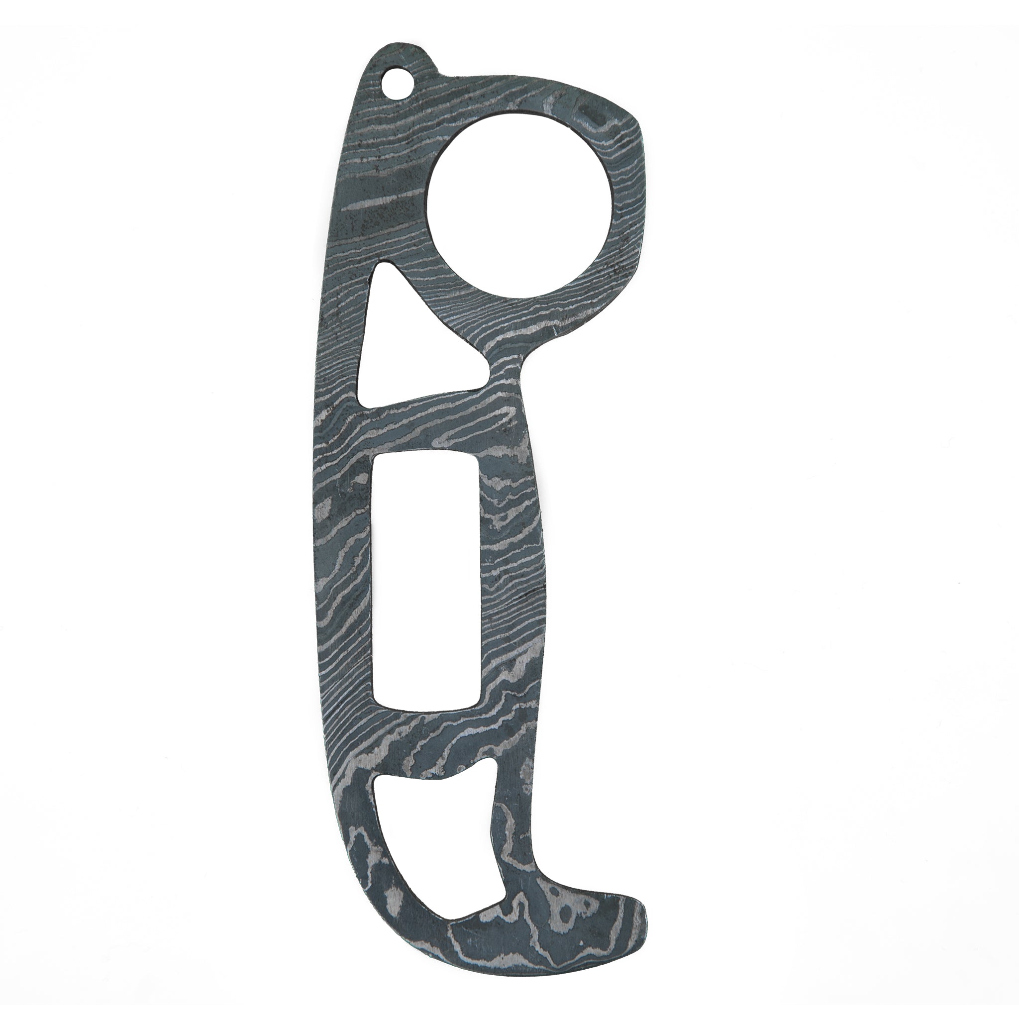 Readyman Damascus Defense Tool EDC acciaio XL