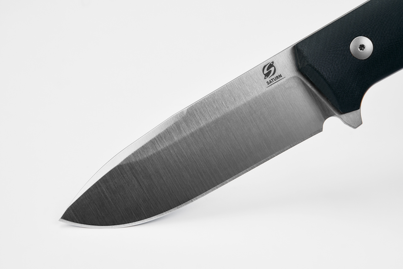 Saturn Knives Mimas Black coltello nero compatto