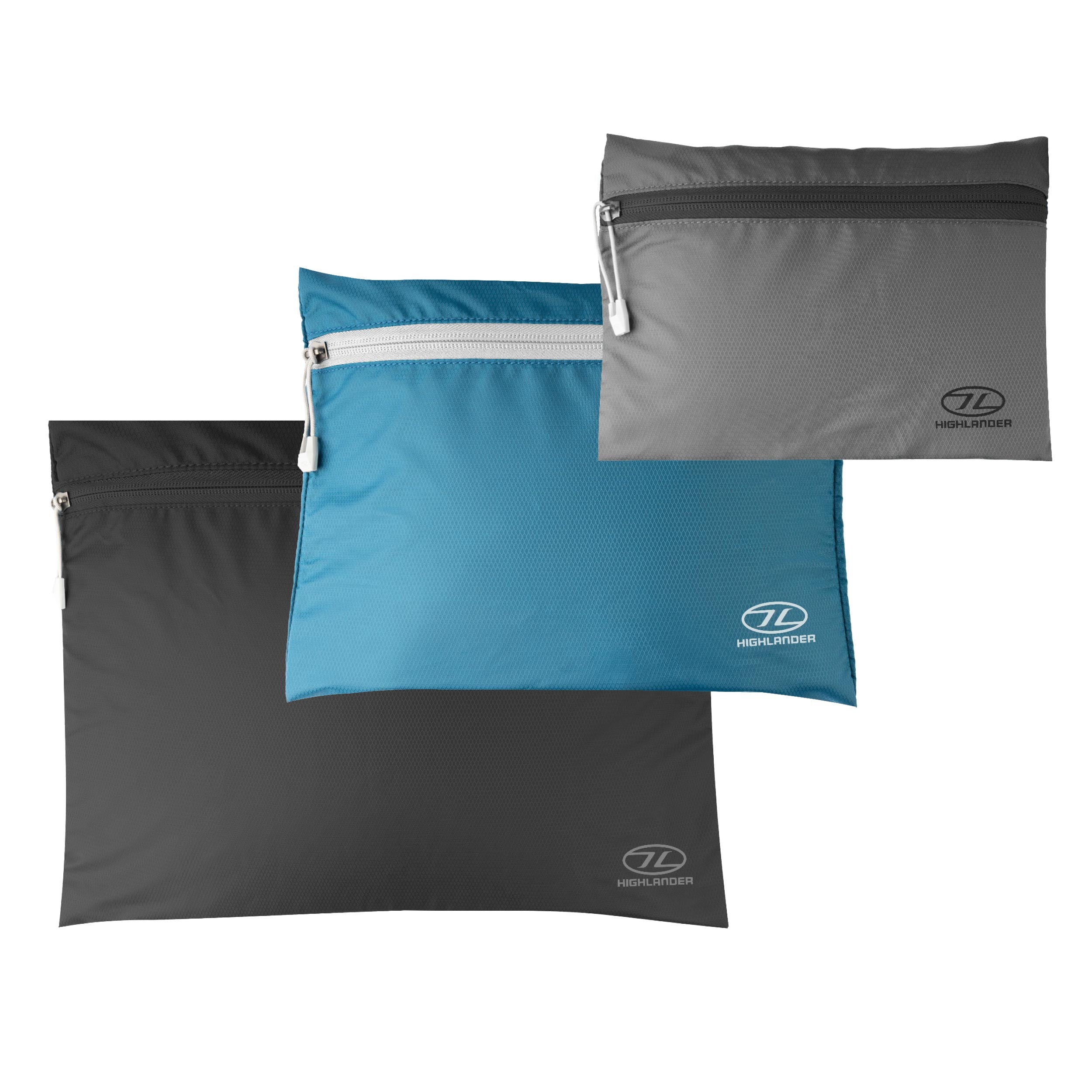 Highlander Neat Freak set 3 bustine viaggio con zip