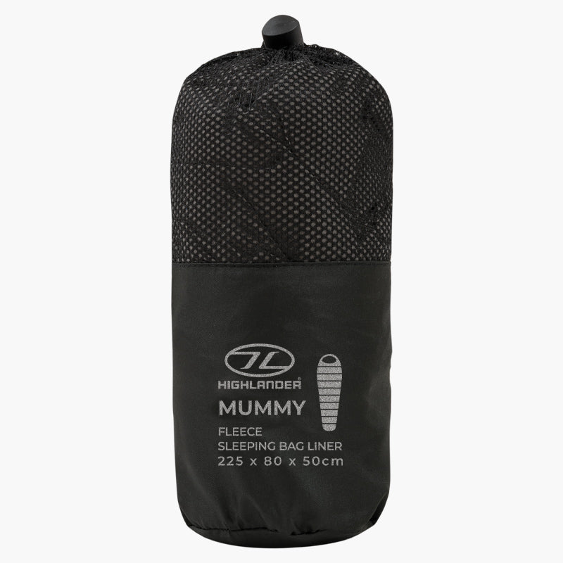 Highlander Mummy liner sacco a pelo pile leggero