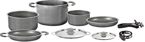 Brunner Gourmet 8+1 Ø20 Set Pentole Campeggio Alluminio