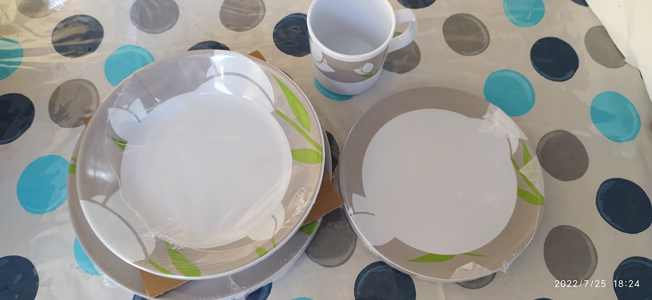Brunner Tulip 0830160N.C4E set melamina 16 pezzi