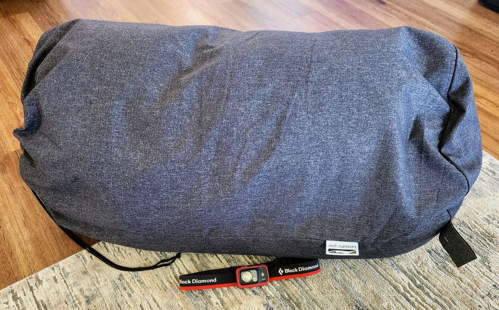 Katabatic Gear Flex 30°F quilt sacco a pelo in piuma