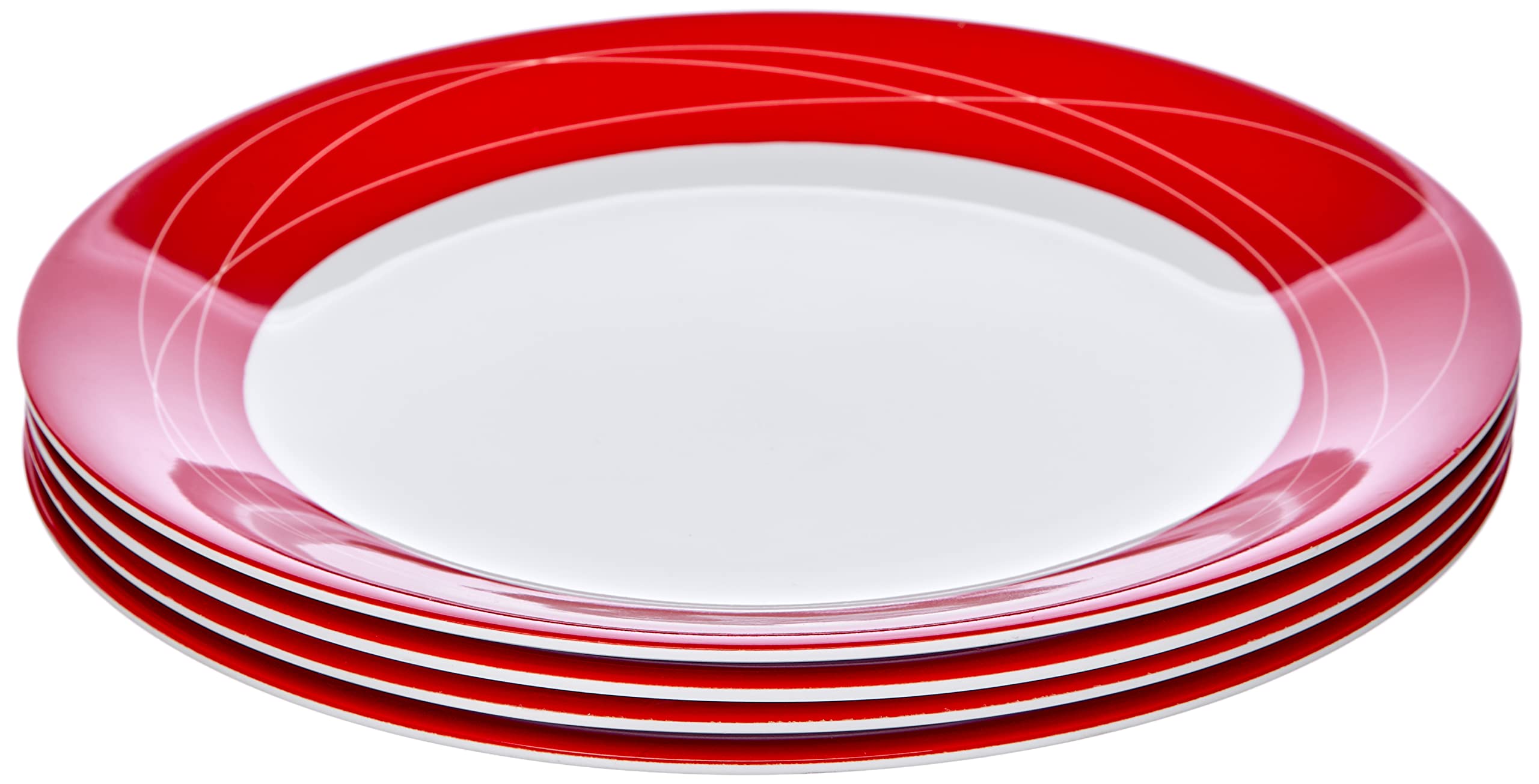 Brunner Cosmic set melamina 16 pezzi rosso infrangibile