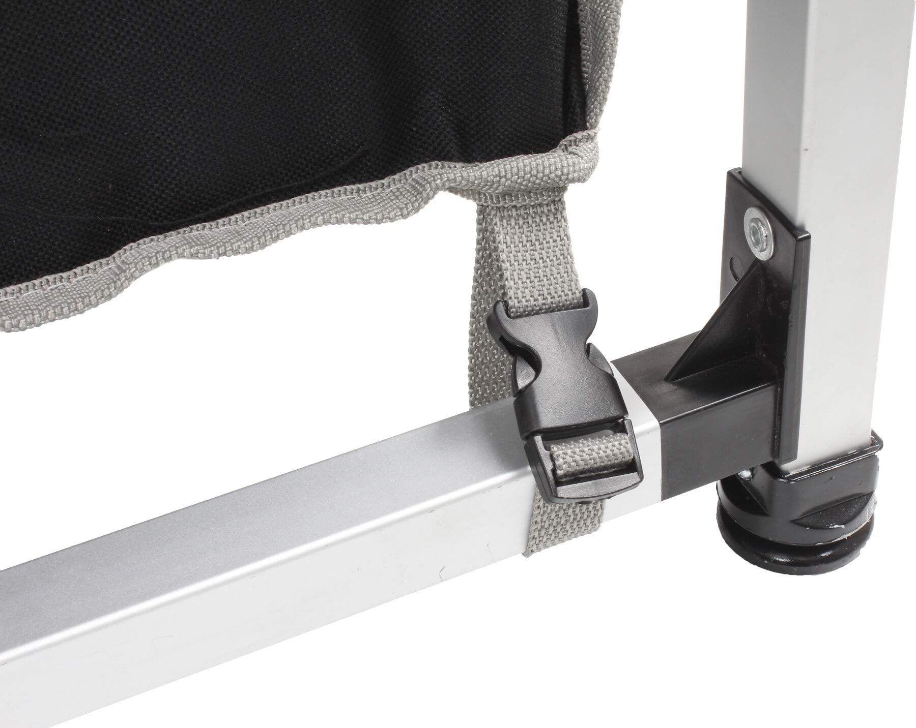 Brunner Snack Square mobile cucina campeggio nero pieghevole