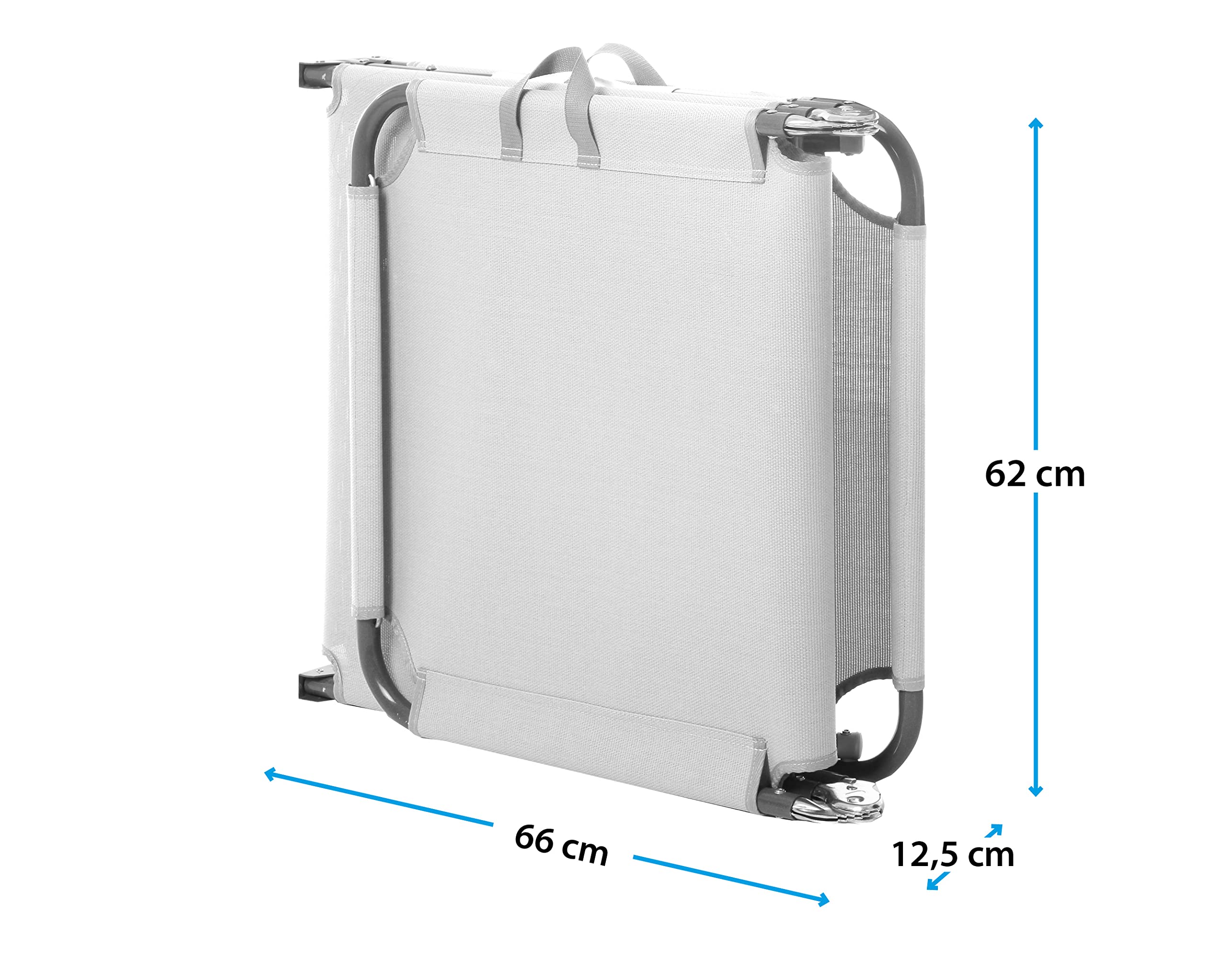 Brunner Bahia lettino sole alluminio azzurro 192 cm