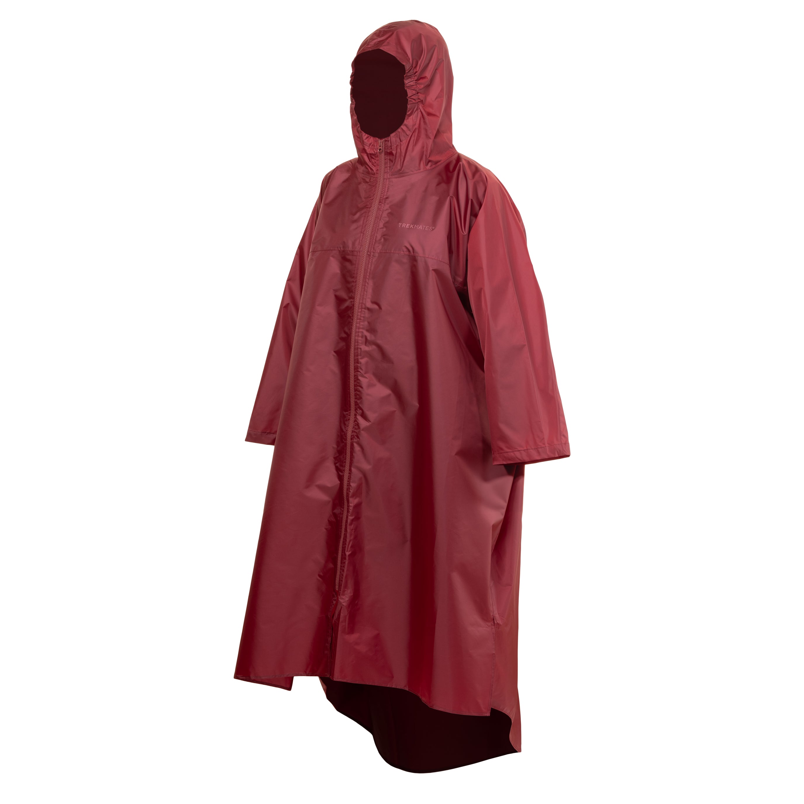 Trekmates Deluxe Full Zip Poncho poncho blu navy impermeabile