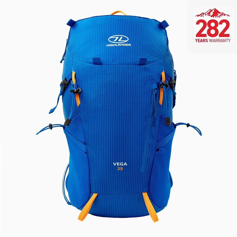 Highlander Vega 25L zaino grafite schienale aerato leggero