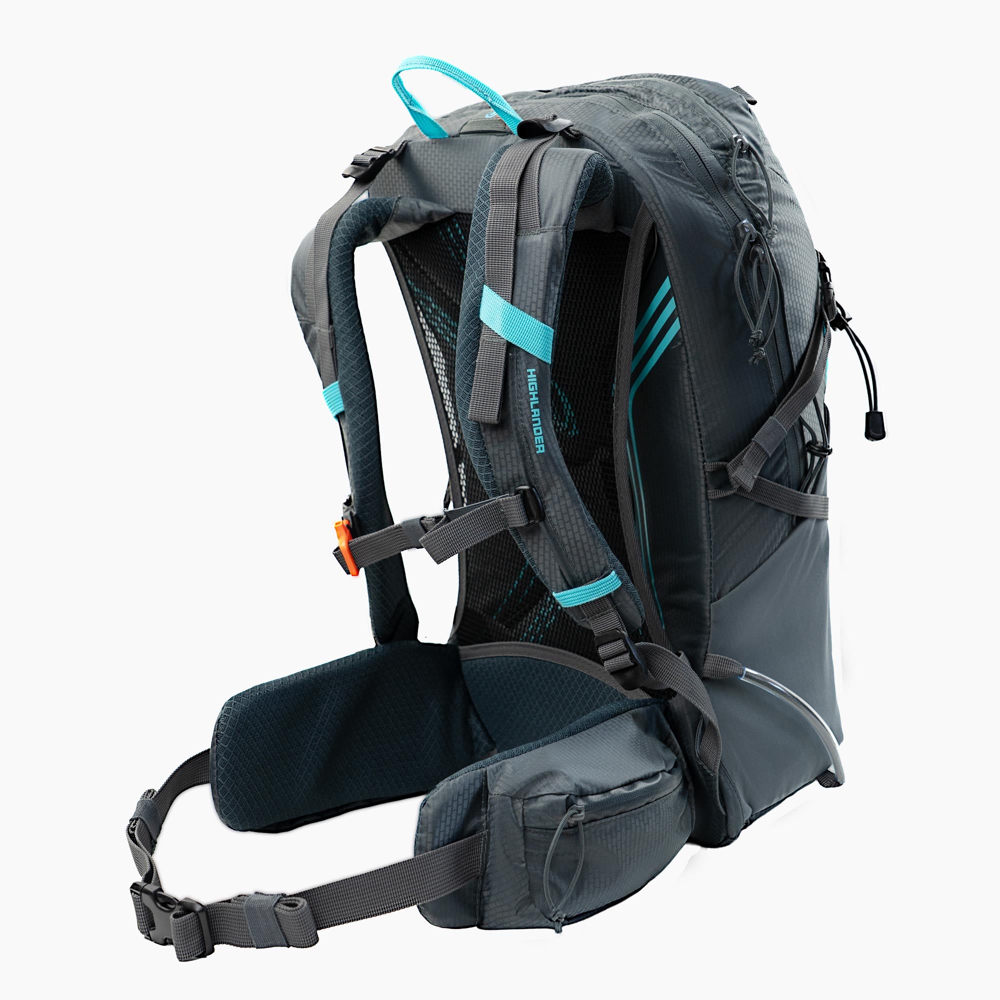 Highlander Vega 25L zaino trekking donna teal ventilato