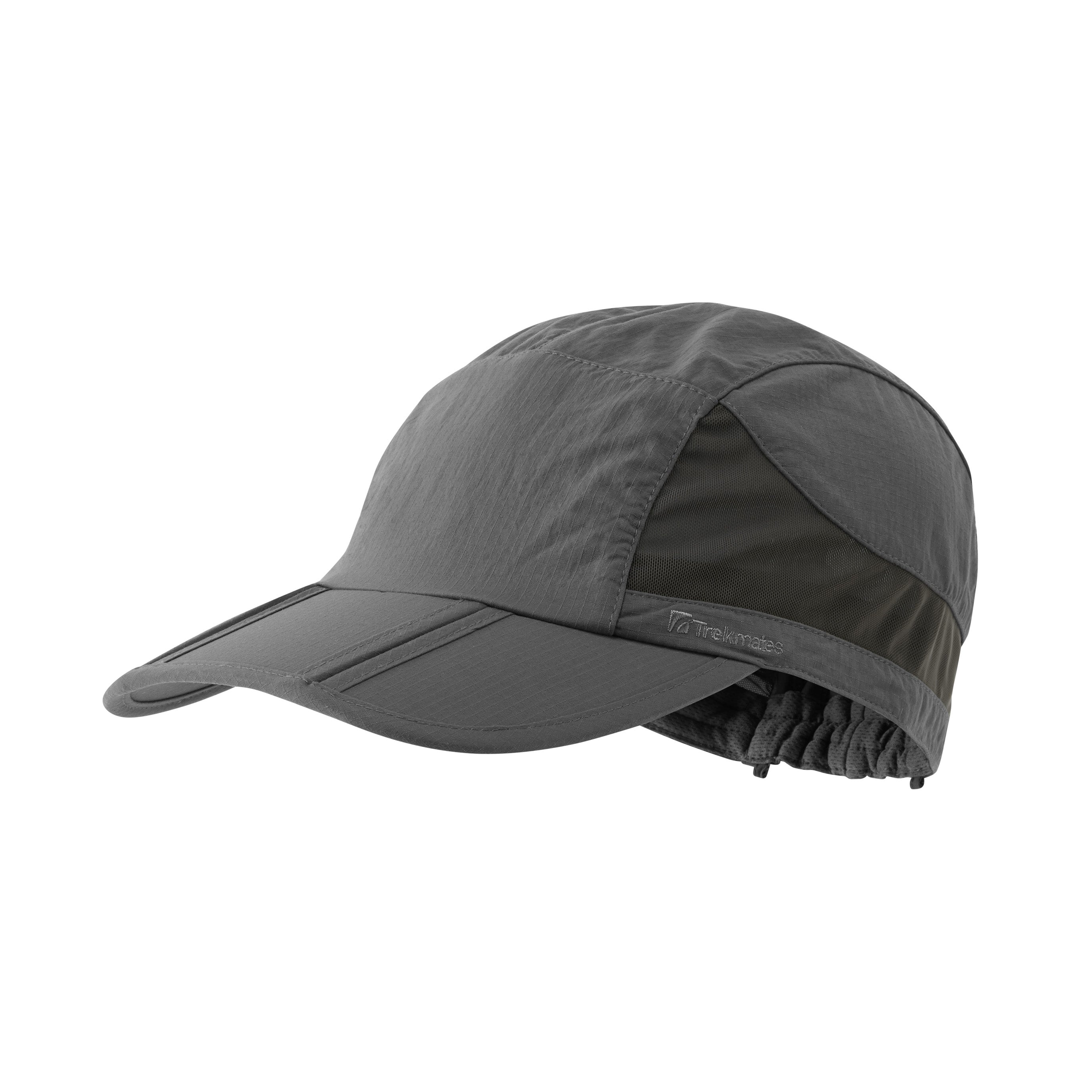 Trekmates Flare cappellino blu S/M UPF 40+