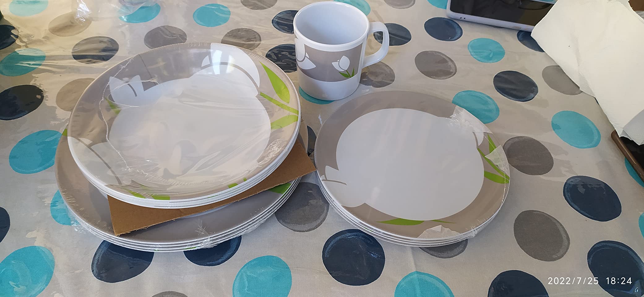 Brunner Tulip 0830160N.C4E set melamina 16 pezzi