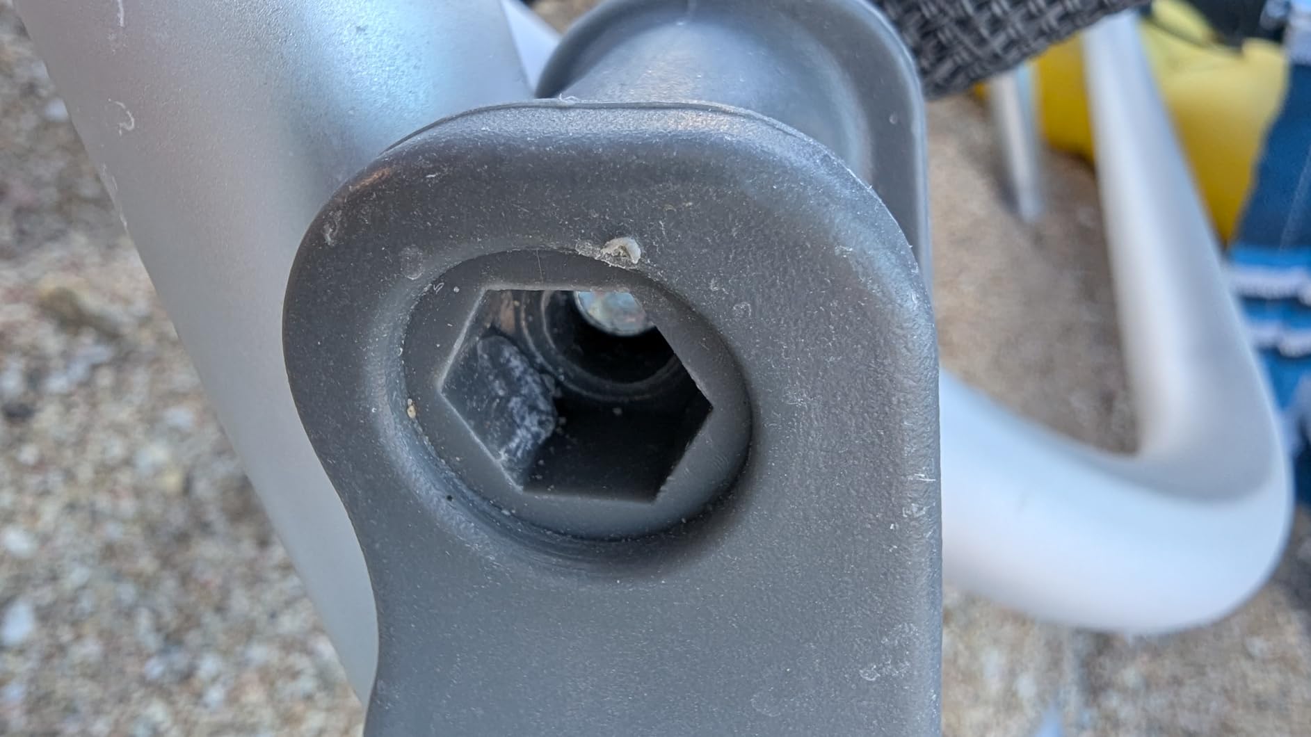 Brunner Siren 0404152N sedia da spiaggia grigia reclinabile