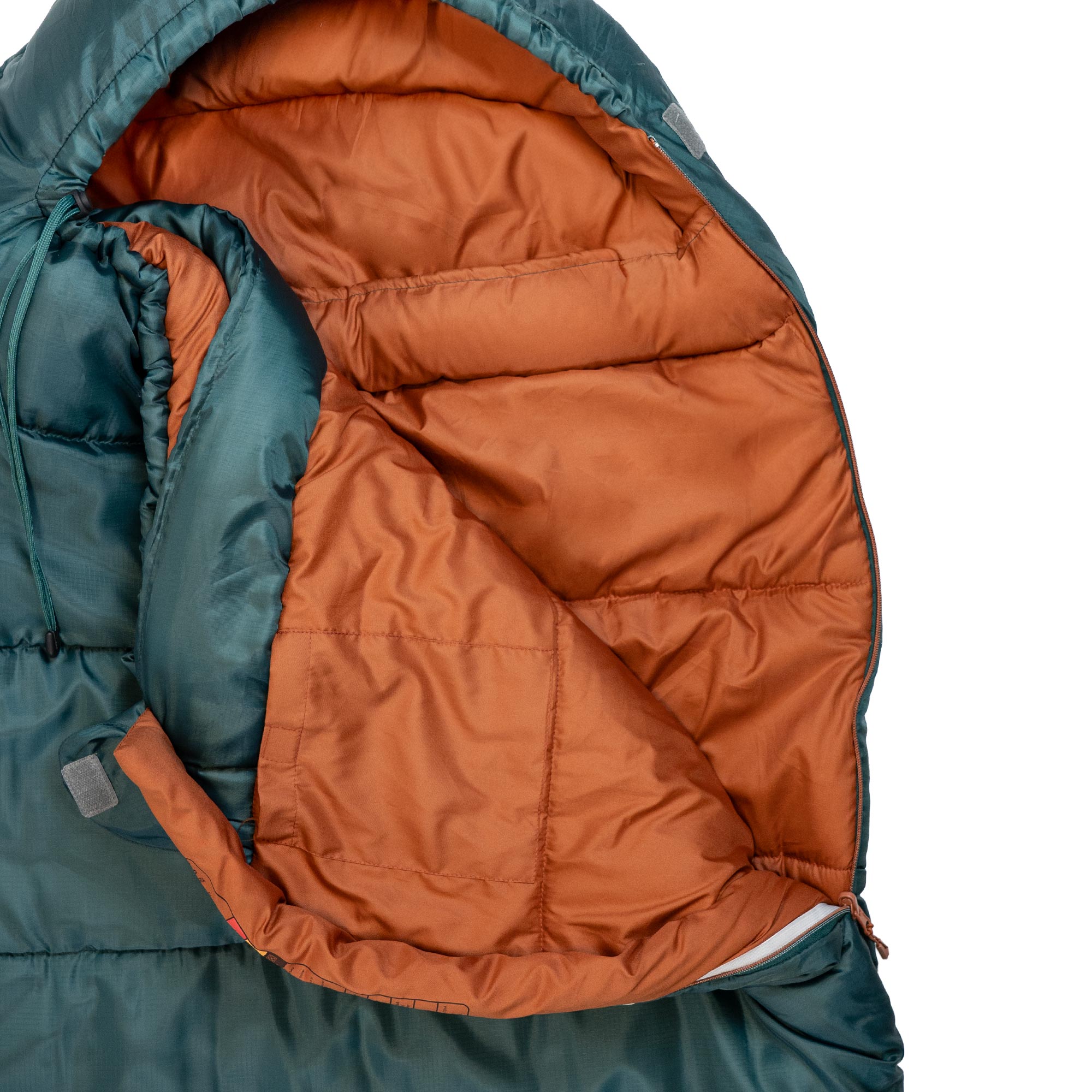 Highlander Rayet 350 sacco a pelo 3 stagioni verde