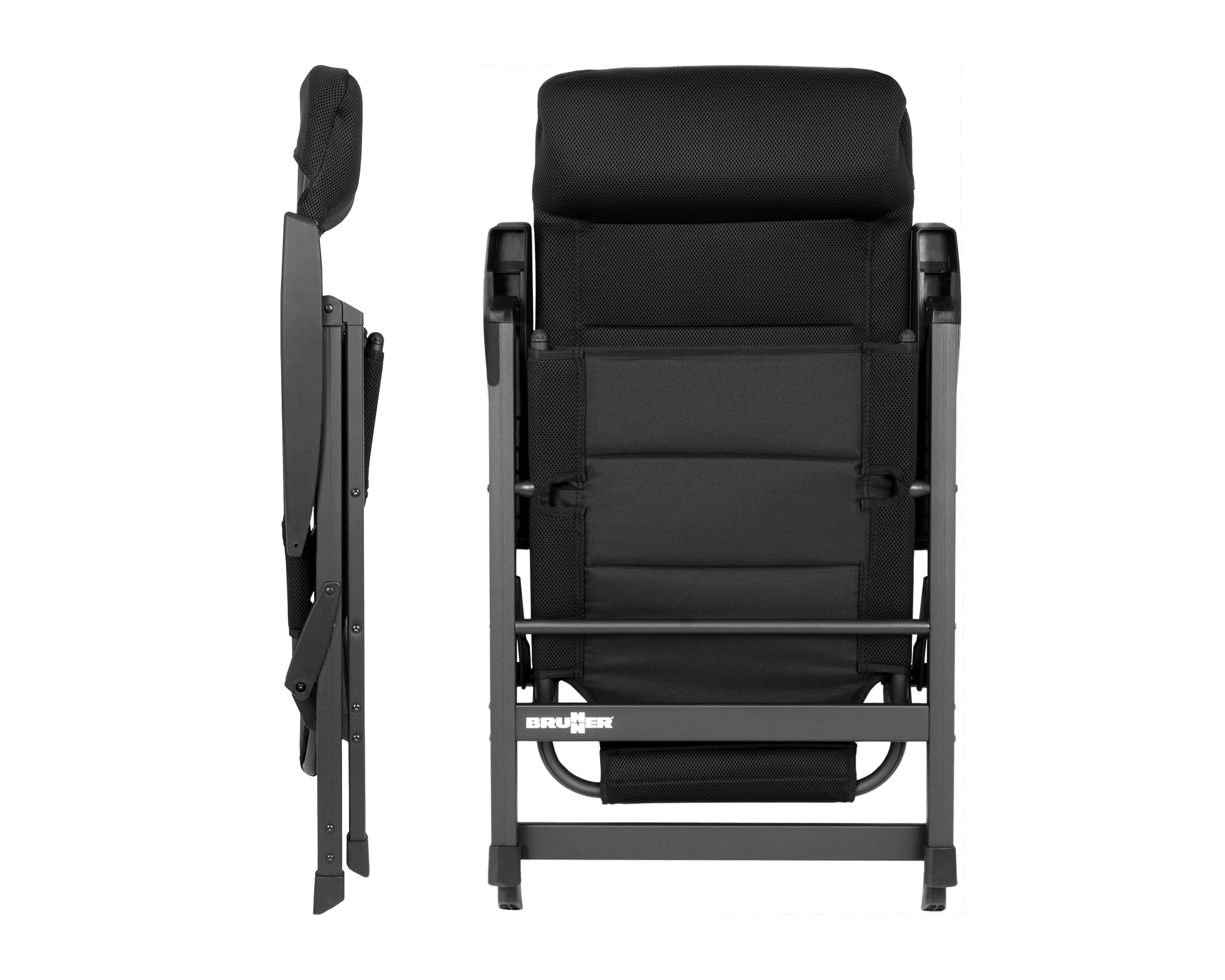 Brunner Skye 3D Sedia Campeggio Nera Poliestere
