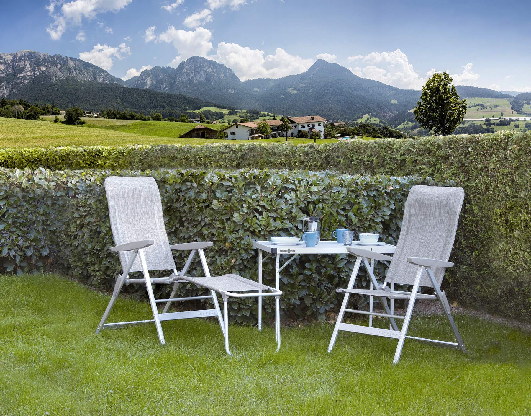 Brunner Skye 0404063N.C53 sedia grigio chiaro reclinabile