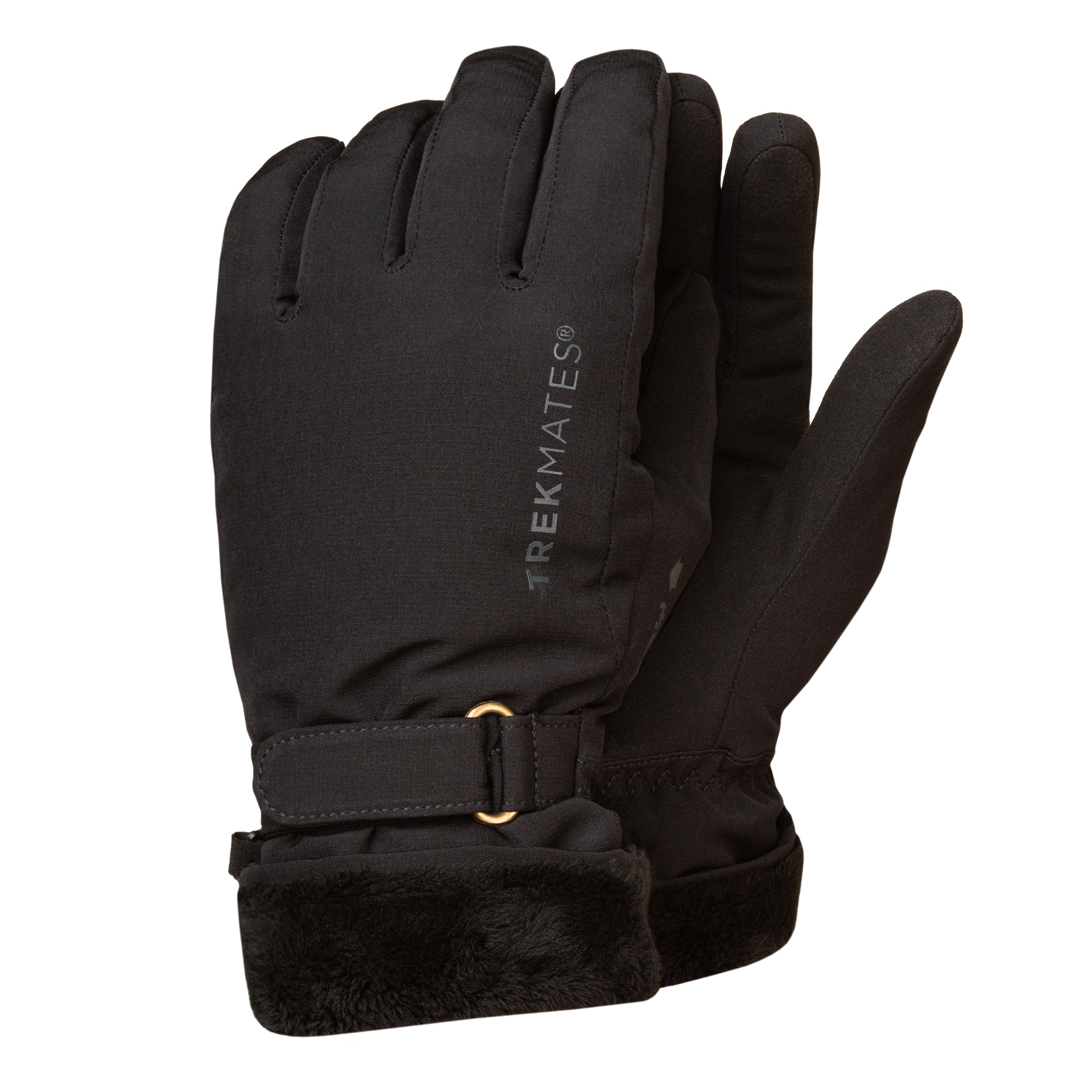 TREKMATES Milldale DRY Guanti donna Black impermeabili