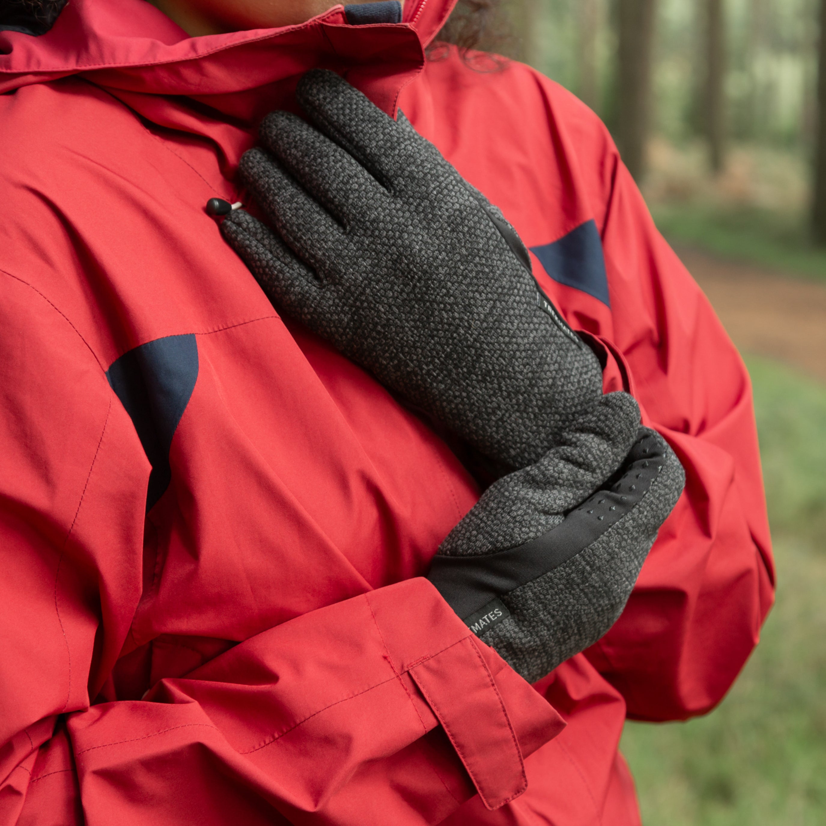 Trekmates Witton Glove guanti donna blu navy touchscreen