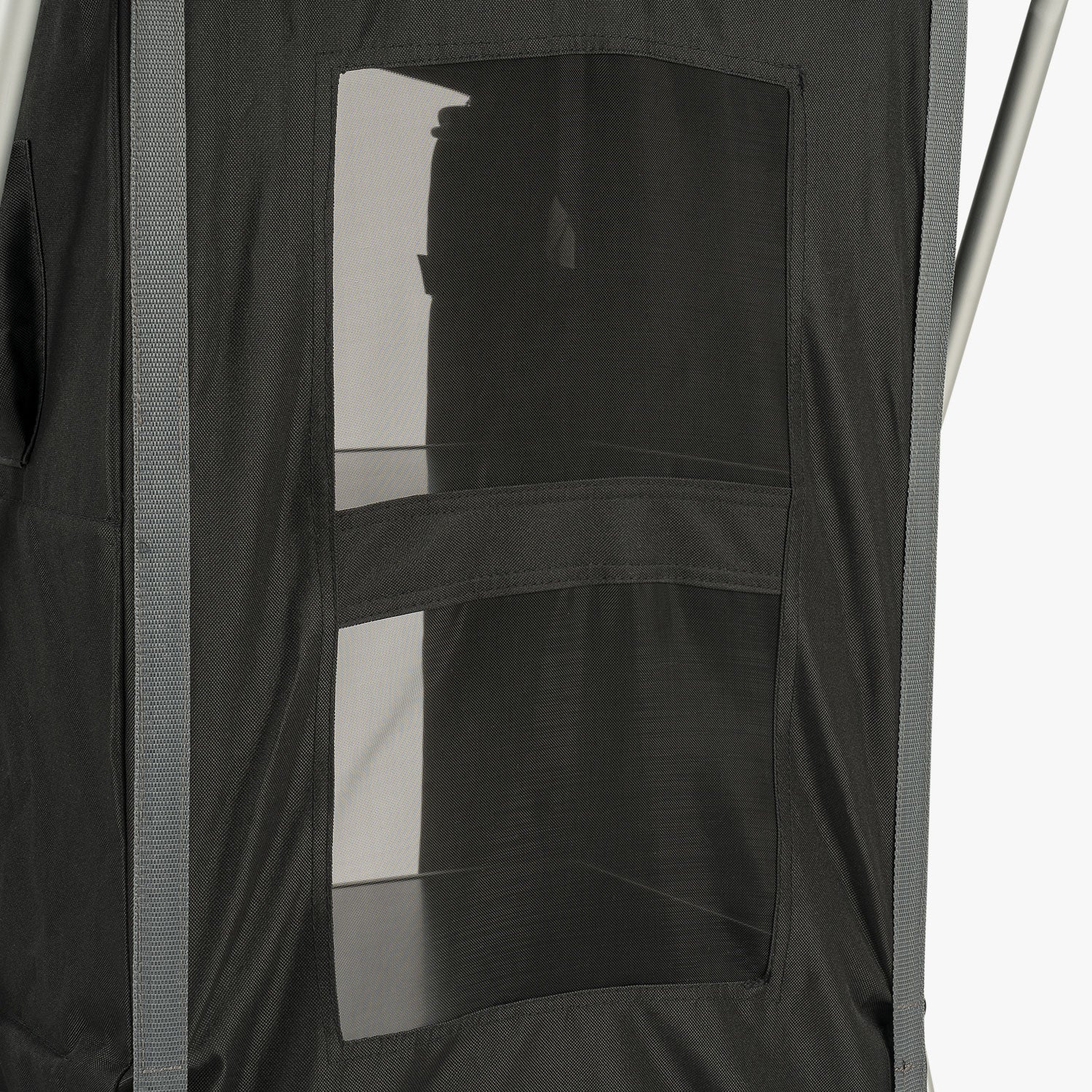 Highlander mobiletto campeggio pieghevole 3 ripiani grigio