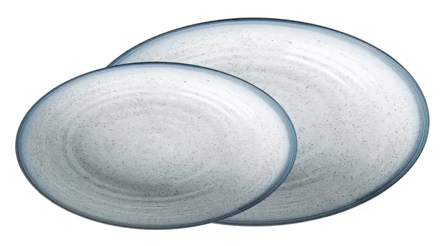 Brunner Tuscany 0830069N piatti portata melamina blu grigio