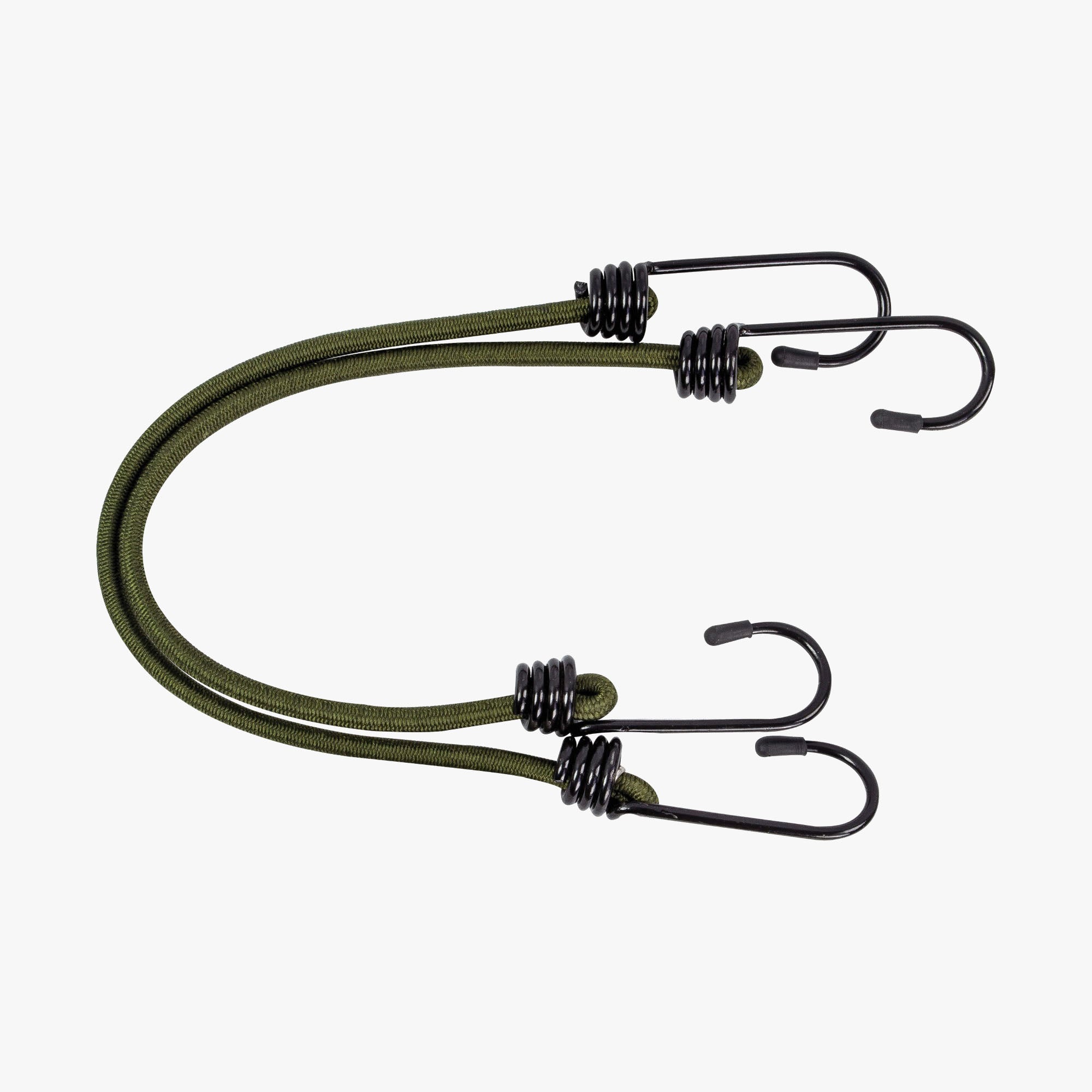 Highlander Bungee Cord corda elastica 30 cm 2 pezzi con ganci