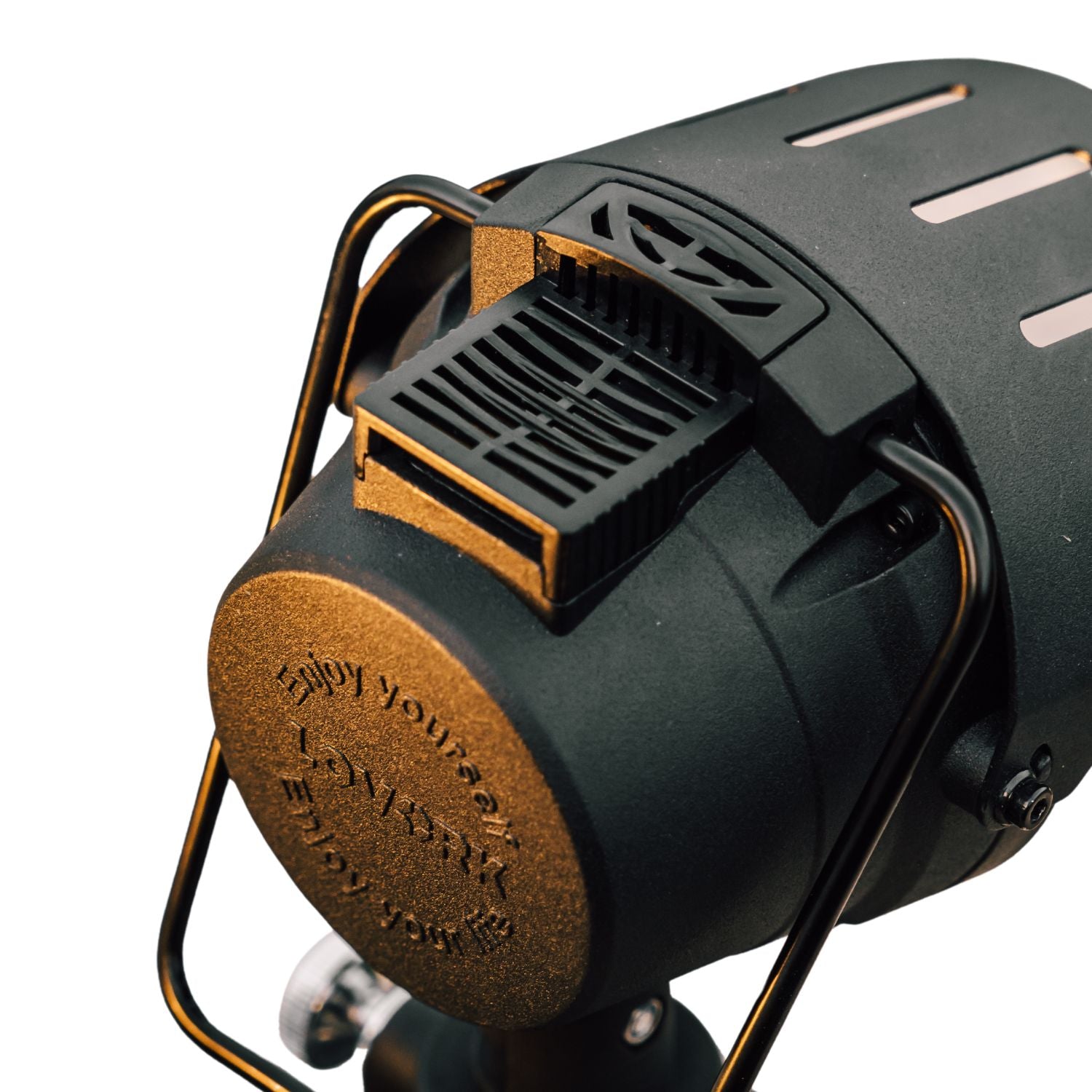 Lovork Sun lanterna LED nera con power bank
