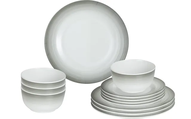 Brunner Midday Astralys set stoviglie campeggio 4 persone 12 pezzi melamina