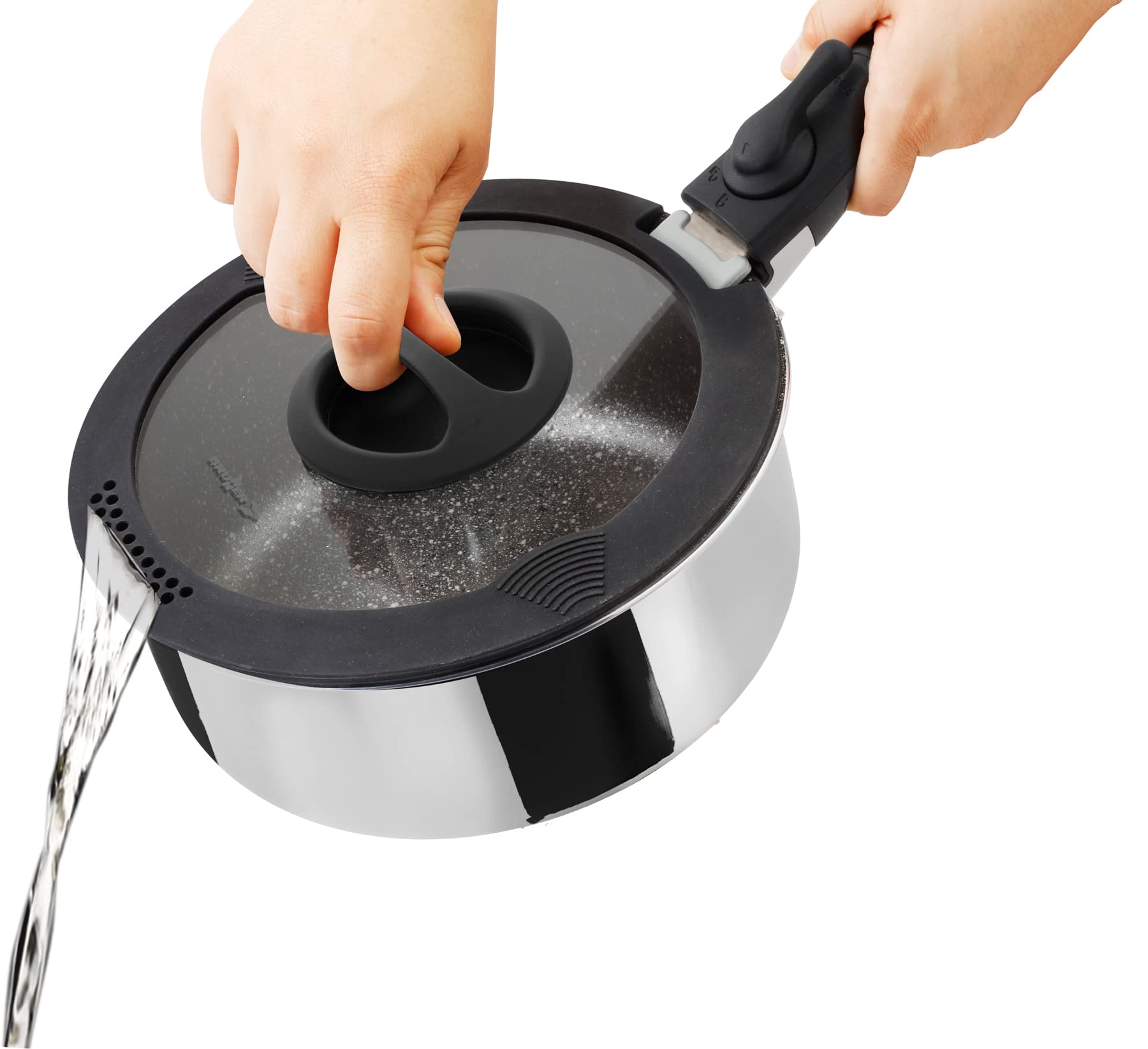 Brunner Academy Mini set pentole inox 3 pezzi per gas