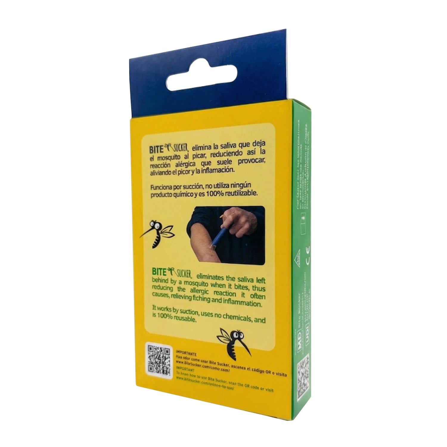 Bite Sucker aspiratore punture insetti a suzione riusabile