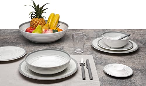 Brunner Bellagio set stoviglie campeggio 8 pezzi antiscivolo