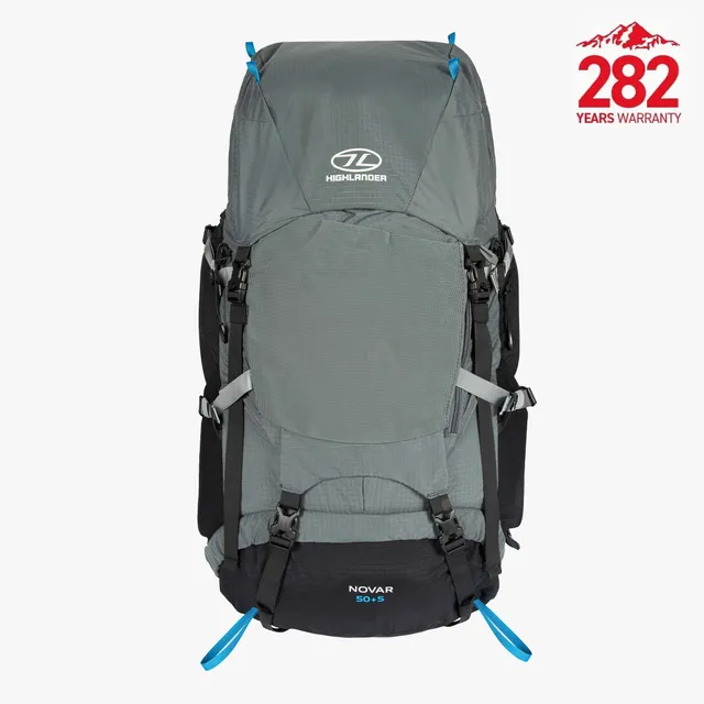 Highlander Novar zaino trekking 50+5L schienale regolabile