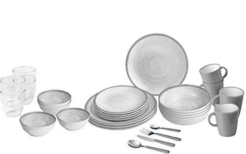 Brunner Bellagio All Inclusive VIP stoviglie 40 pezzi antiscivolo