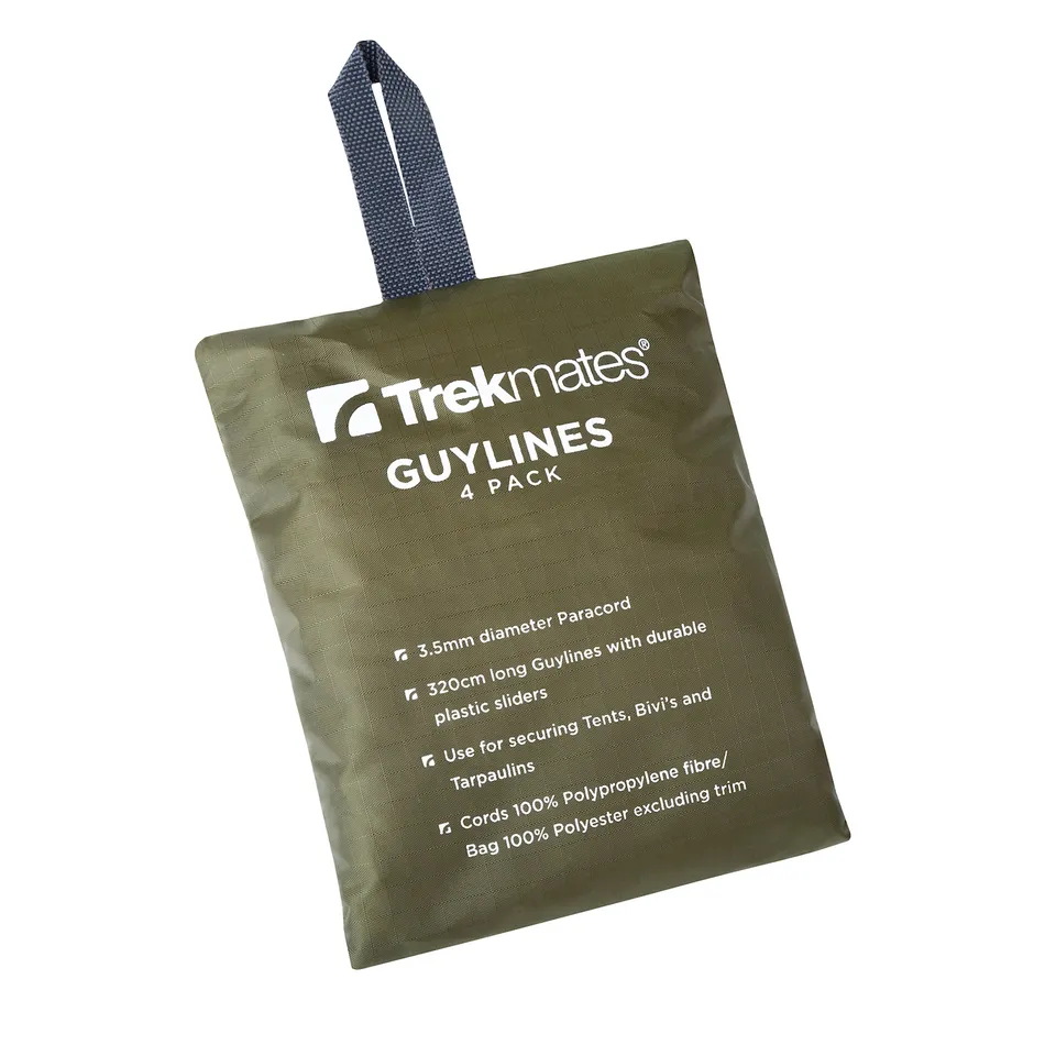 Trekmates Guylines cordini tenda 4 pezzi 320cm