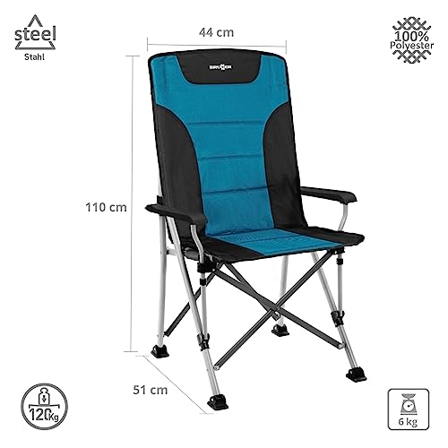 Brunner Raptor Highback 0404016N.C55 sedia azzurro 120 kg