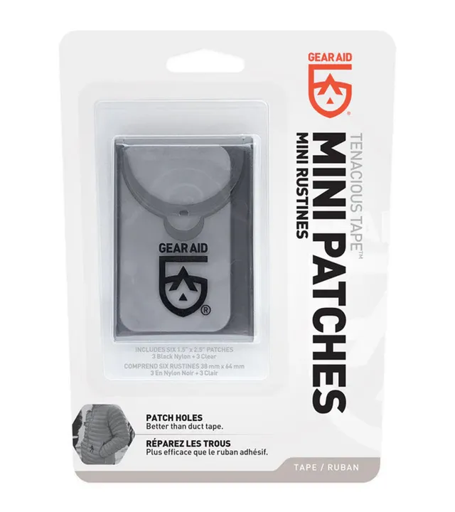 GearAid Tenacious Tape Mini toppe riparazione nere