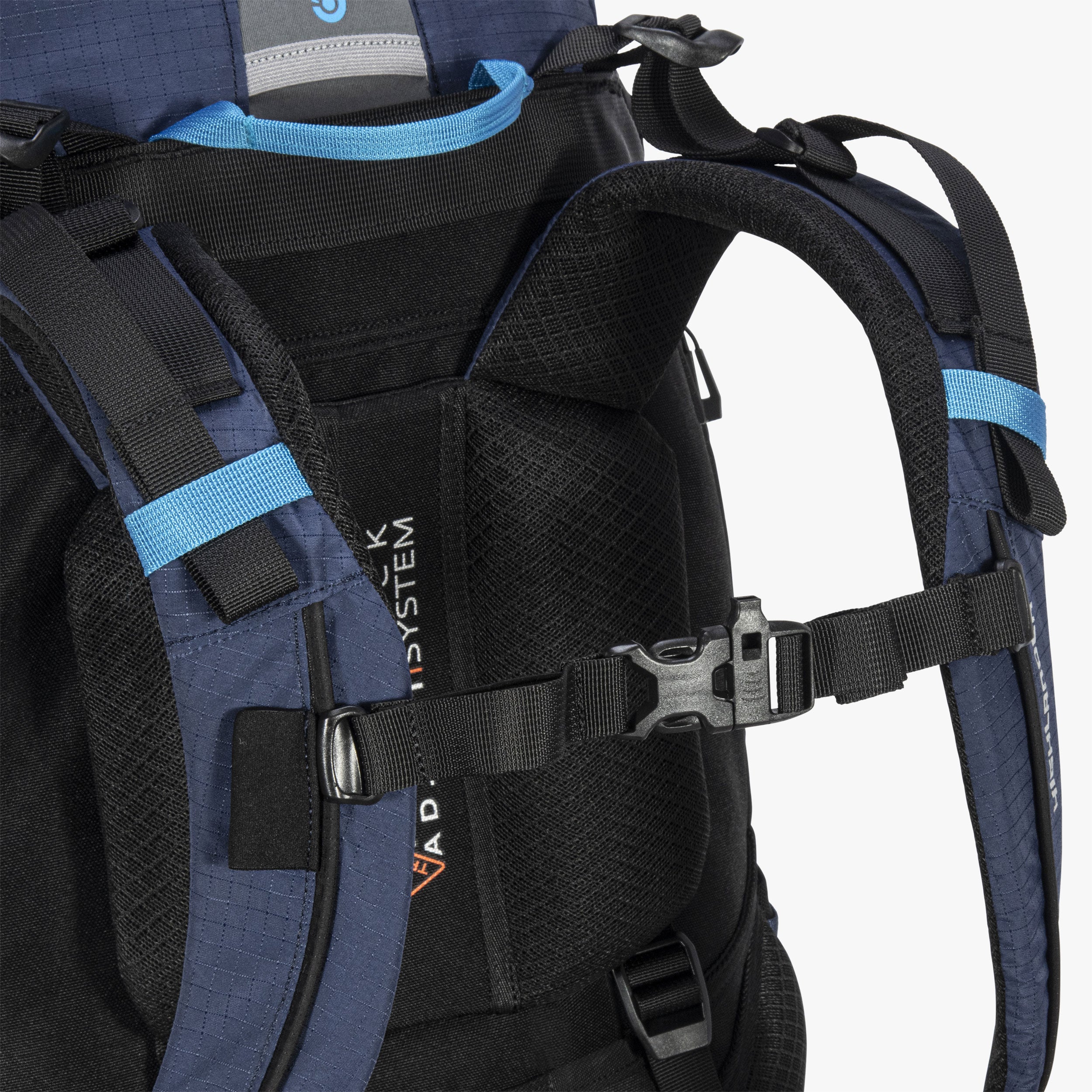 Highlander Novar zaino trekking 60+5L blu navy