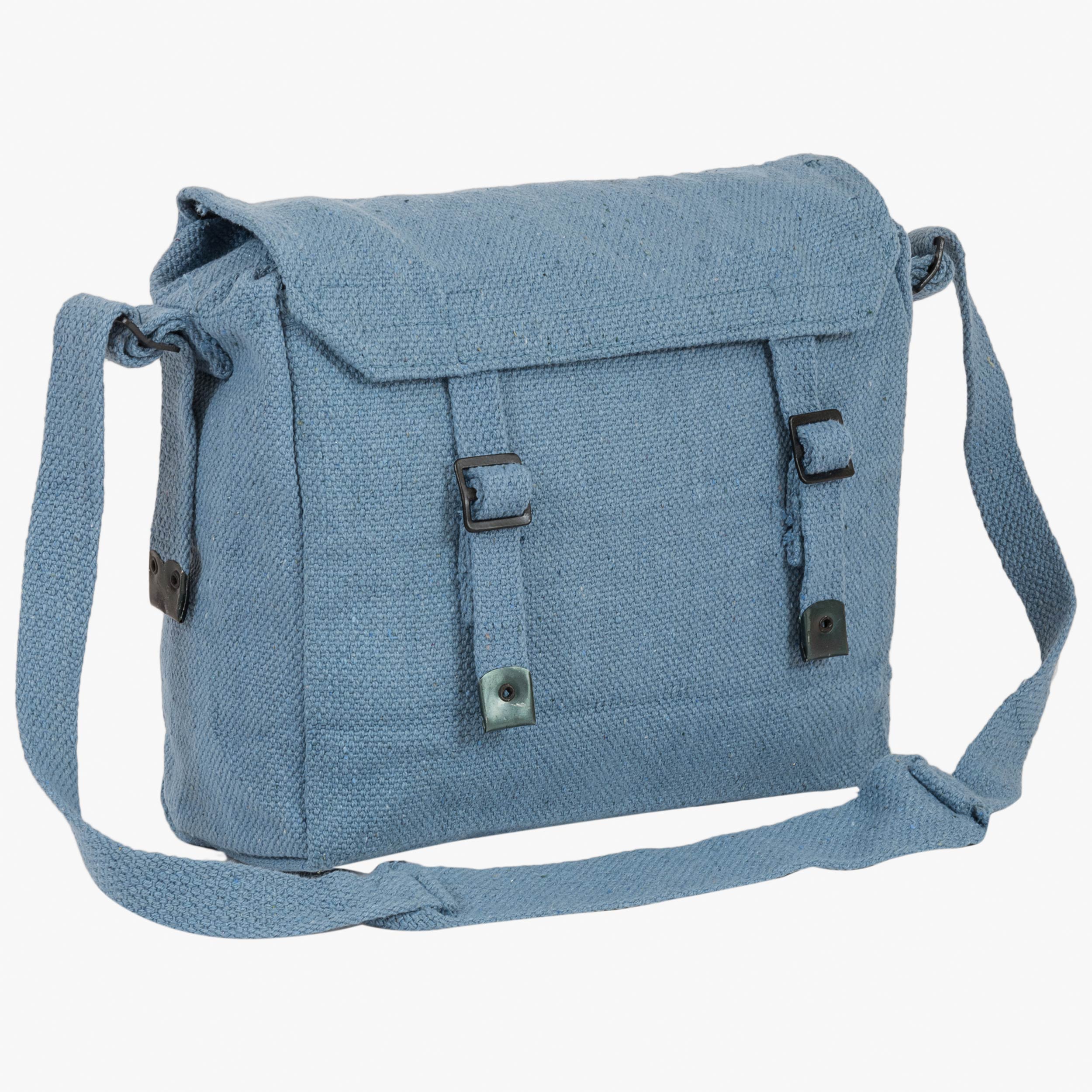 Highlander Survival Haversack Canvas borsa tracolla beige tela