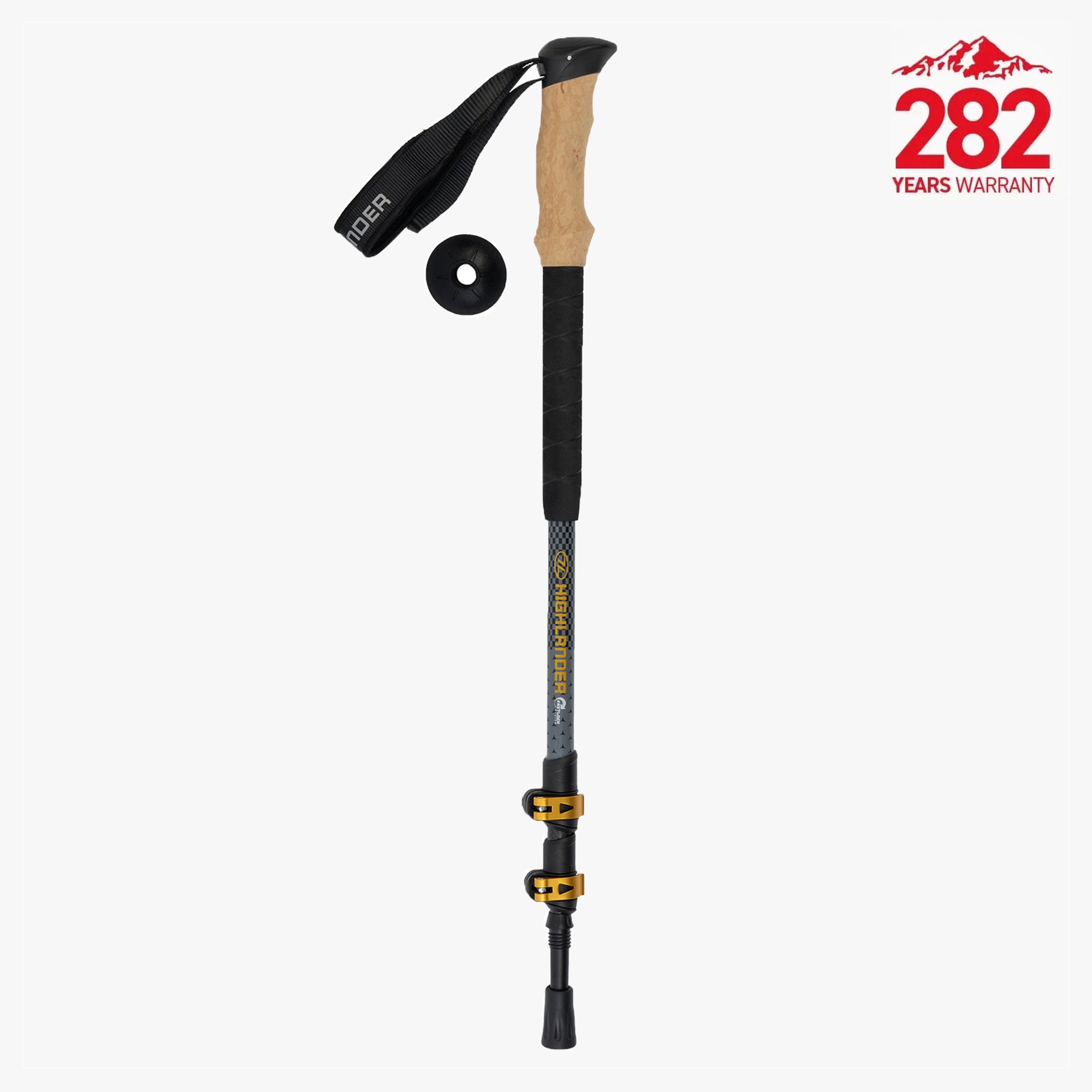 Highlander Skye bastoncini trekking carbonio set 2 pezzi