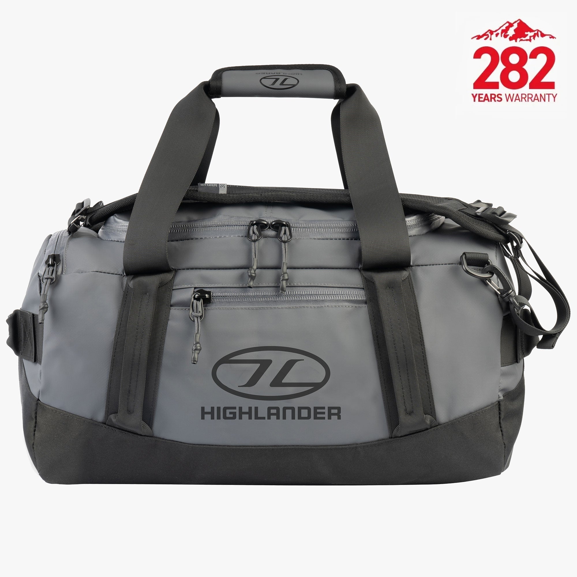 Highlander Survival Hauler 30L borsone nero impermeabile
